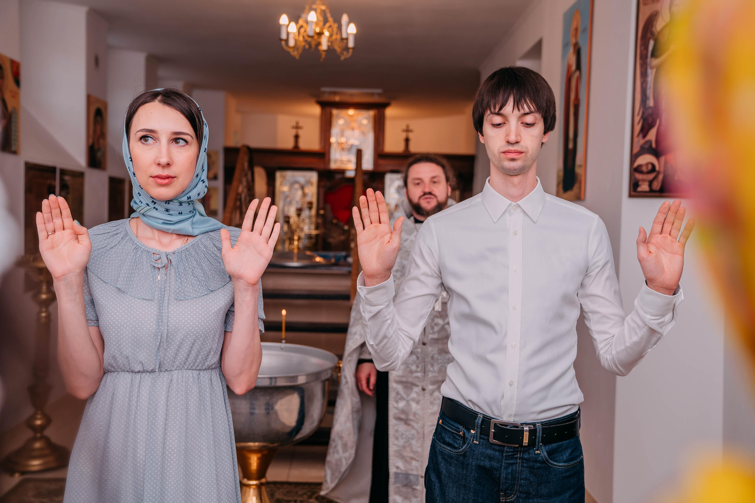 Крещение Ильяна. Семейный и школьный фотограф в Москве Юлия Кобзева