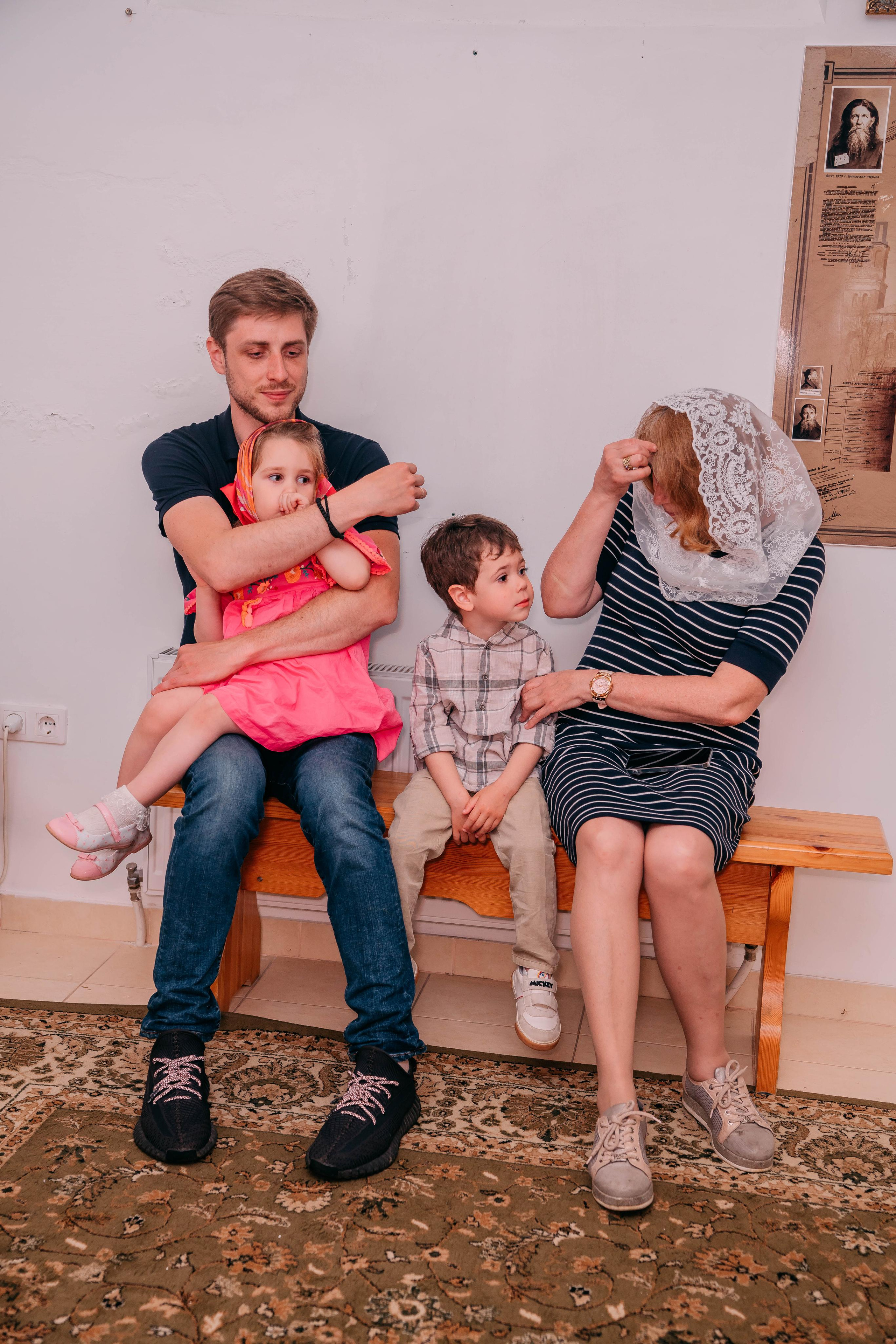 Крещение Ильяна. Семейный и школьный фотограф в Москве Юлия Кобзева