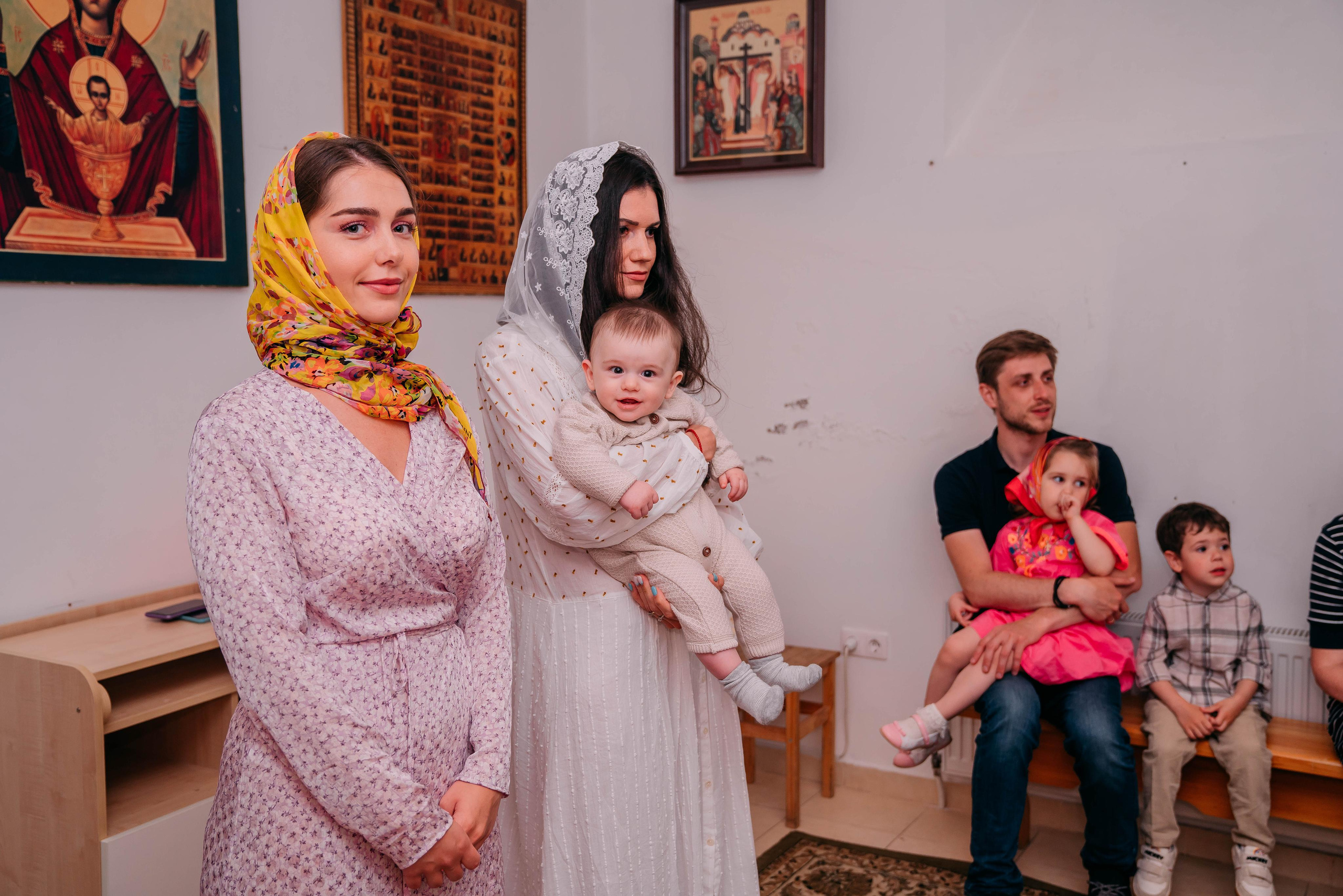 Крещение Ильяна. Семейный и школьный фотограф в Москве Юлия Кобзева