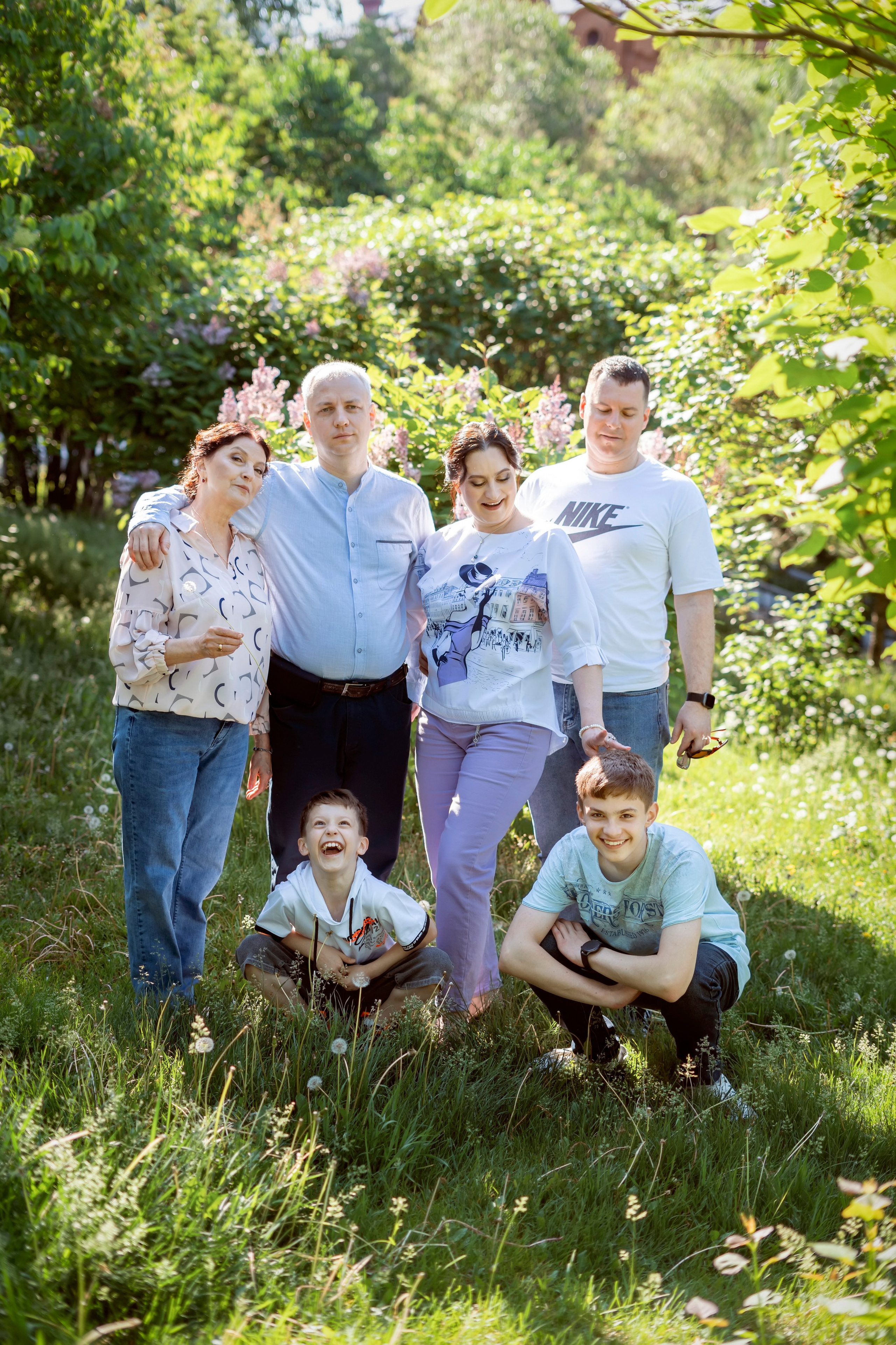Летняя прогулка в парке. Семейный и детский фотограф в Хабаровске Анна Гриневич