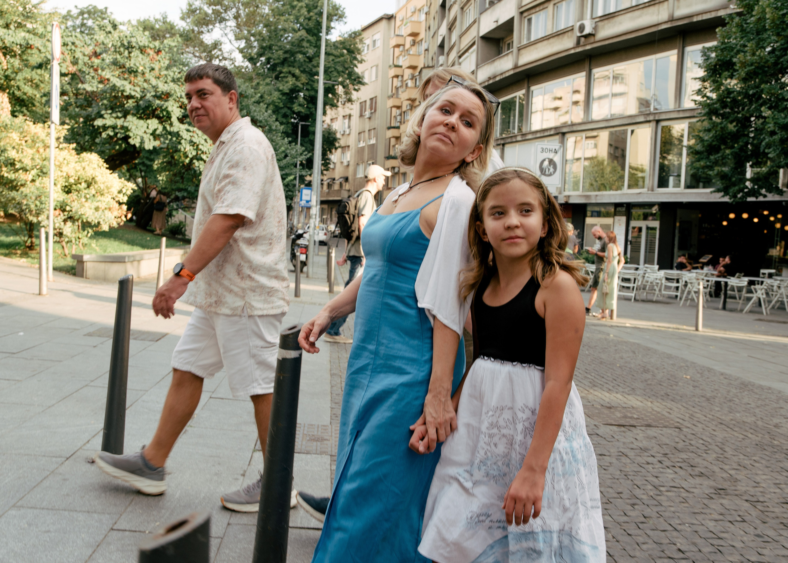 Nadia's family. Art-photographer Ira Wind