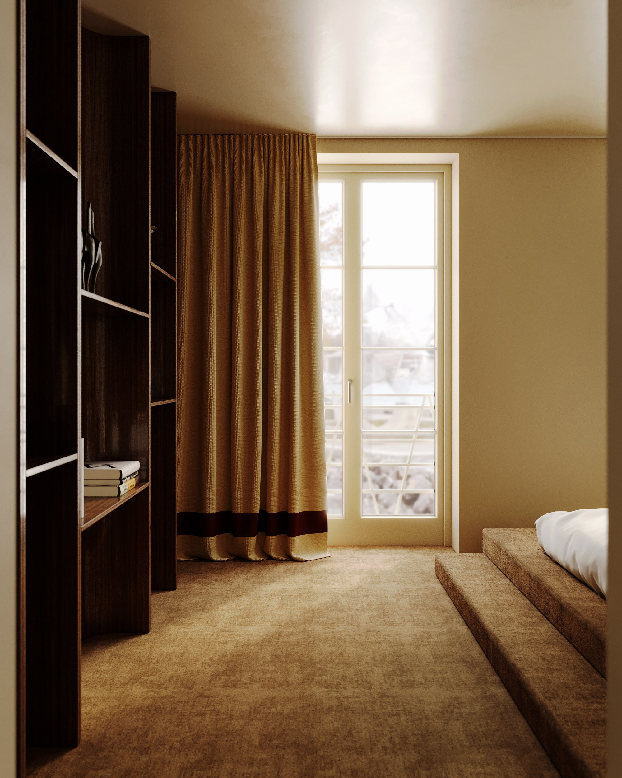 Hotel cinabre | по референсу. 3D визуализатор Екатерина Минакова