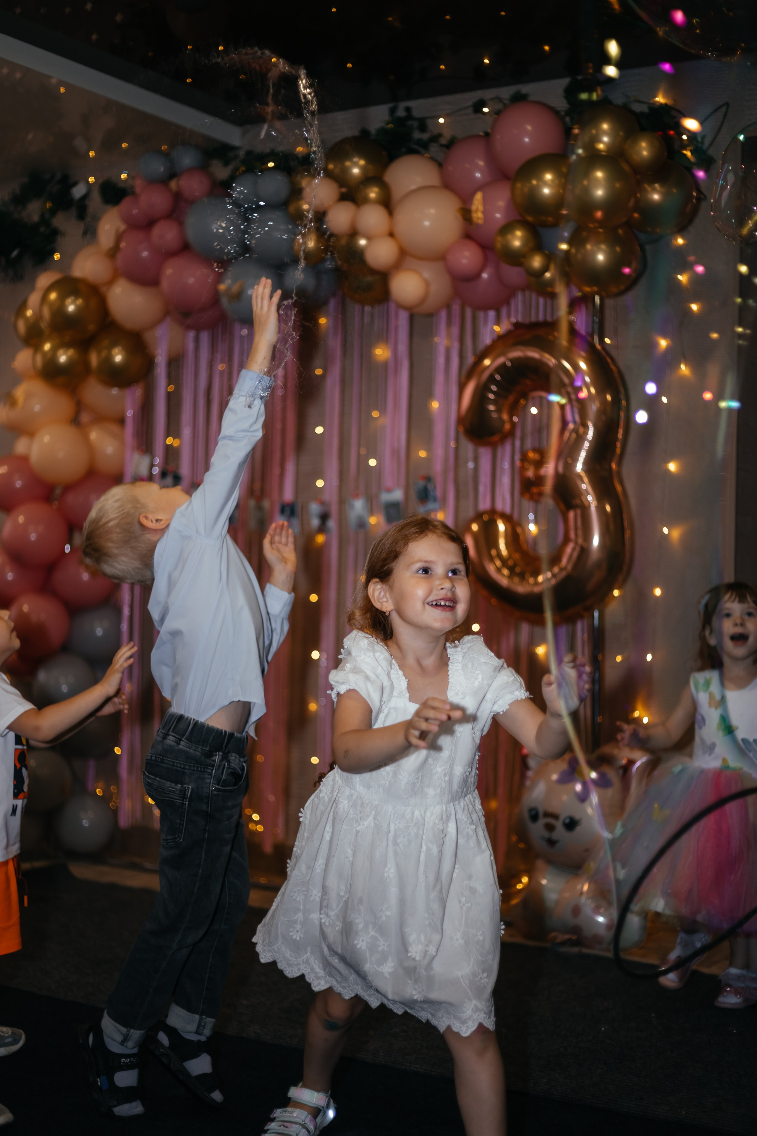 Съемка дня рождения ребенка, 3 года. Свадебный и семейный фотограф в Краснодарском крае Мария Данилкина