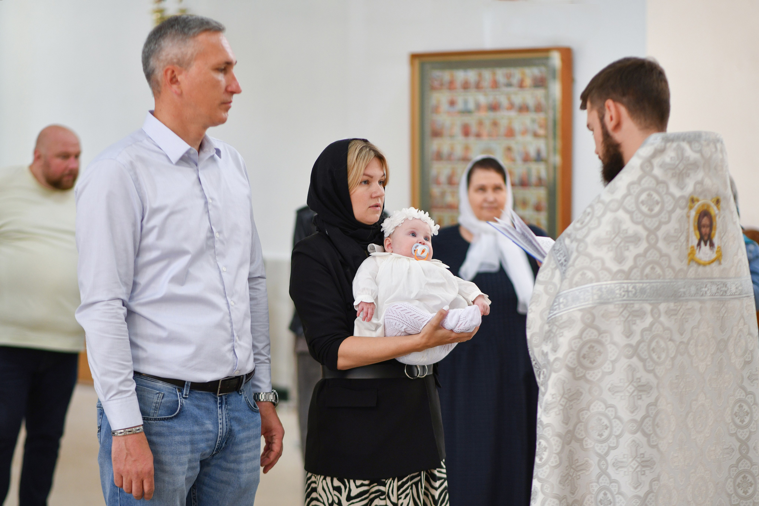 Крещение Александры. Свадебный и портретный фотограф в Москве Галина Борисова