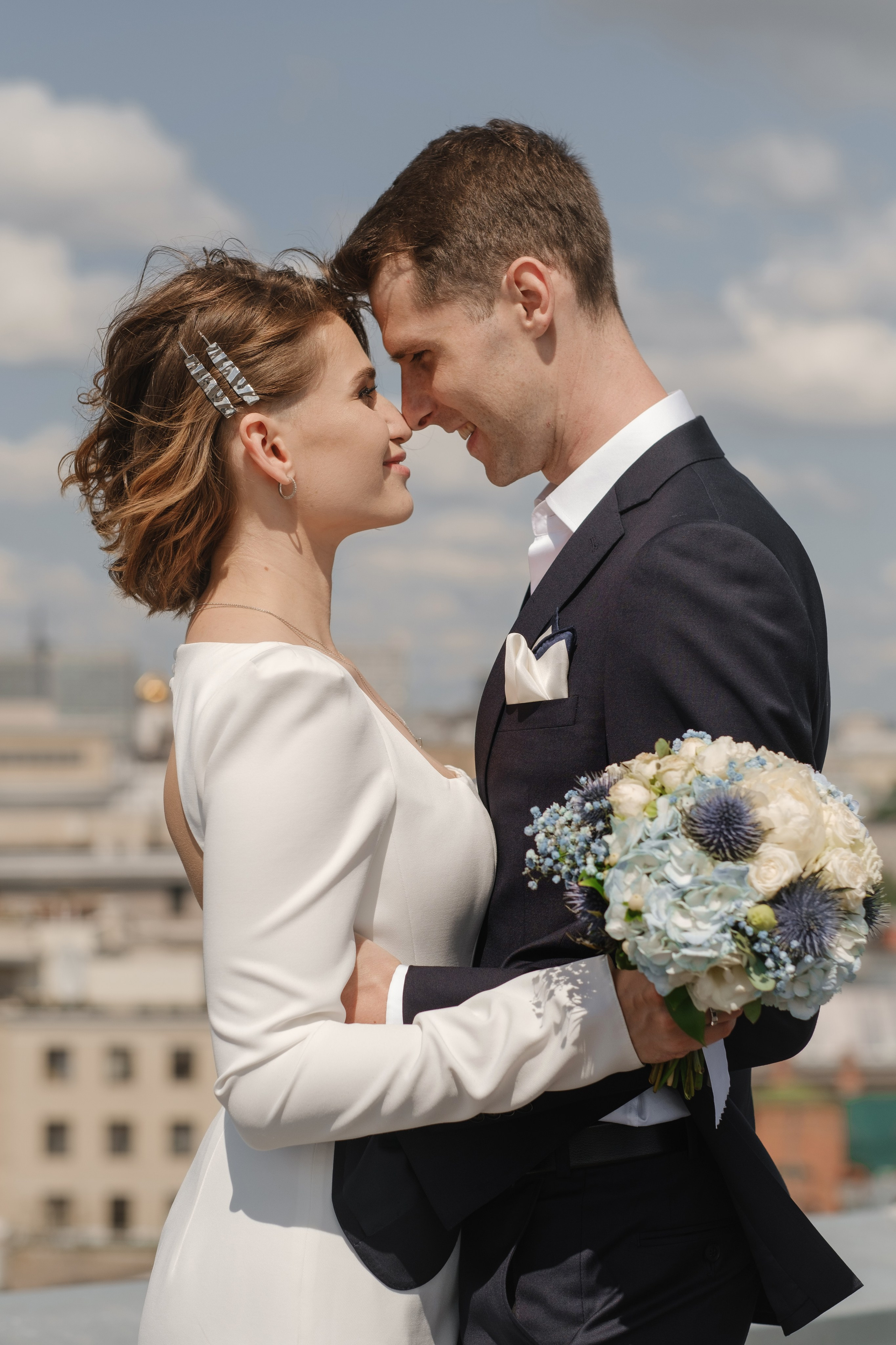 Стас и Юля Любовь на крыше. Свадебный и семейный фотограф Ксения Ржевская (Митрохина)