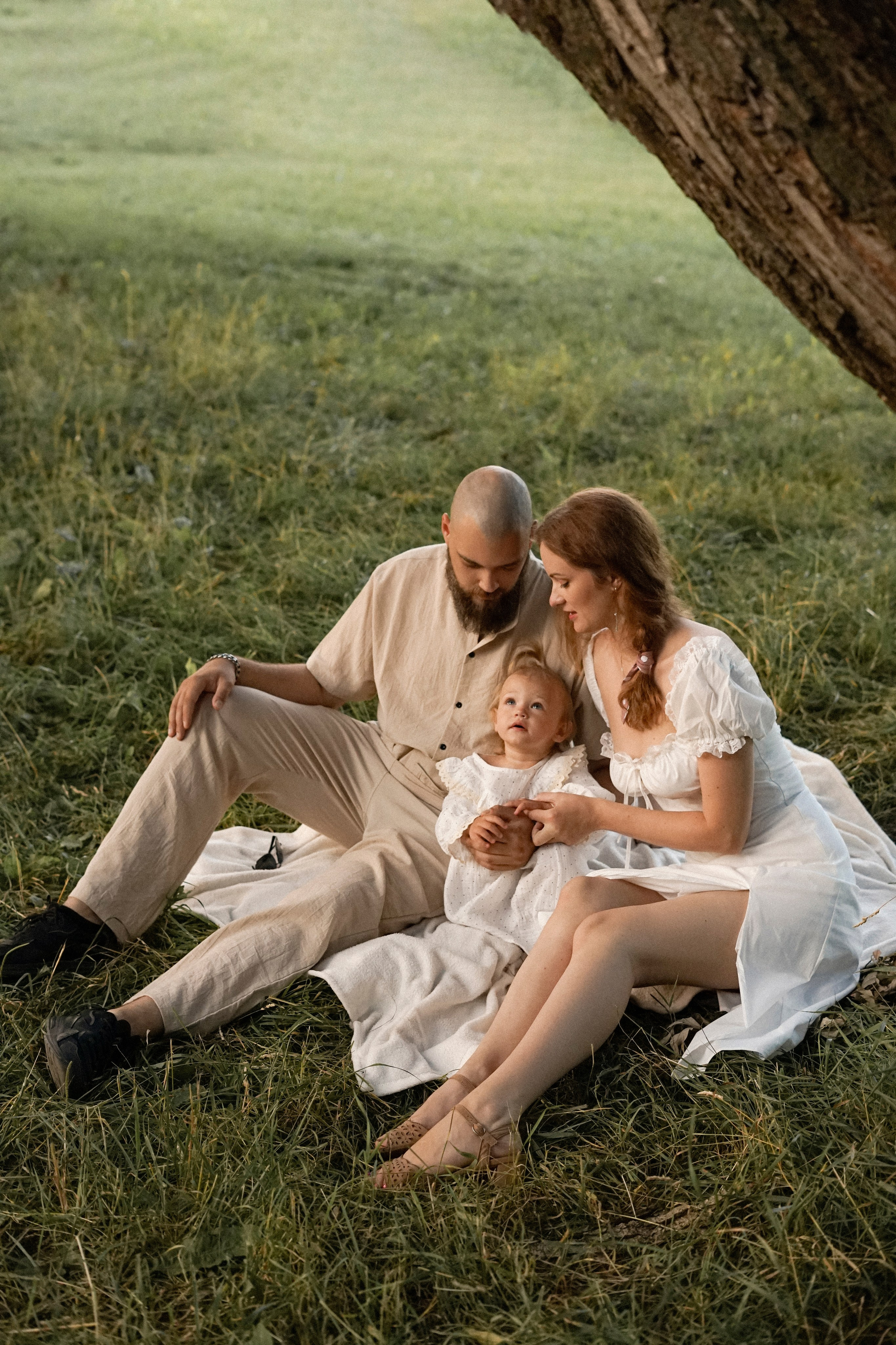 Полина и семья. Фотограф Москва и Серпухов