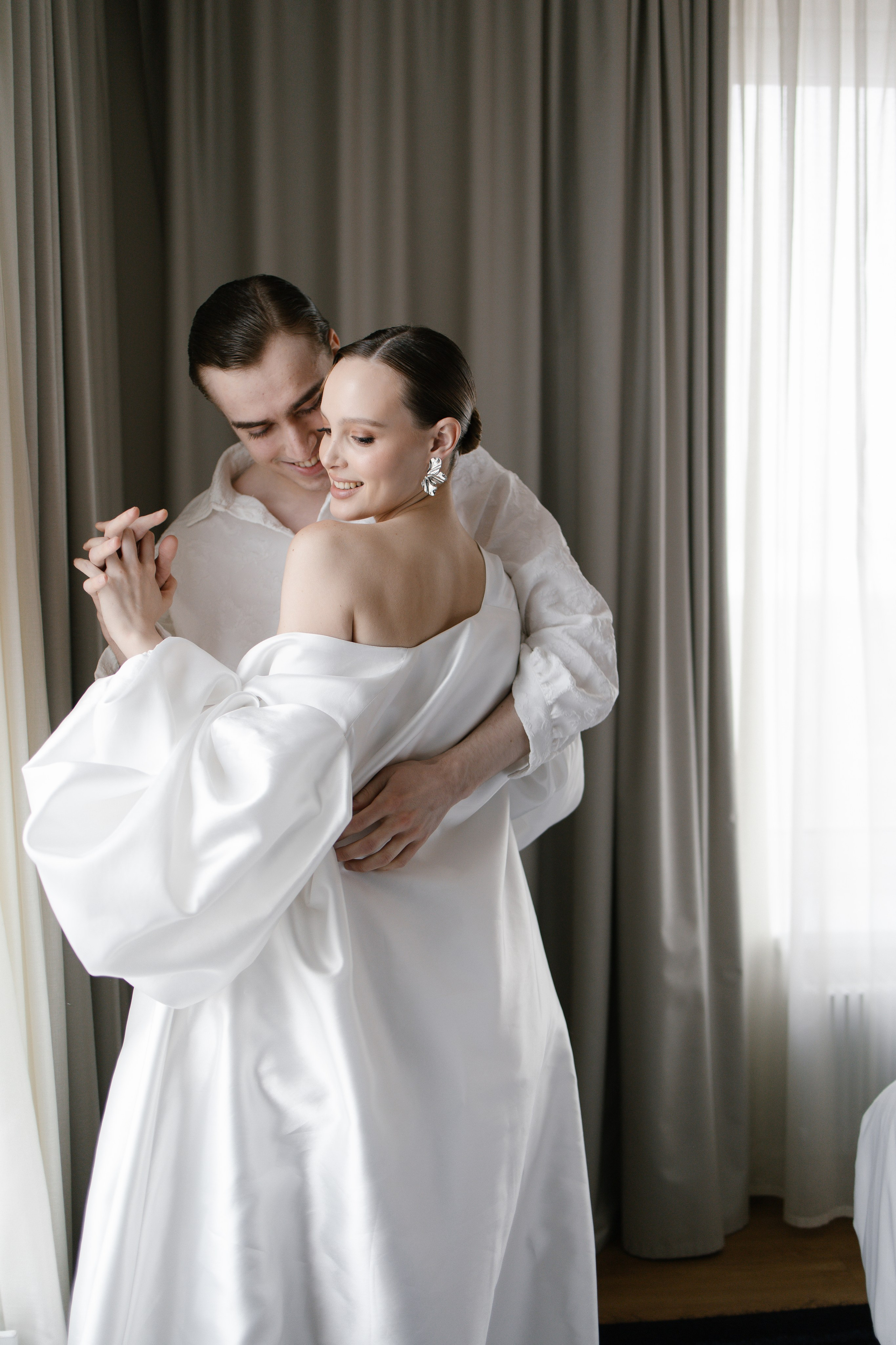 Каз и Виктория | отель Marriot. Свадебный фотограф в Москве Наталья Струкова