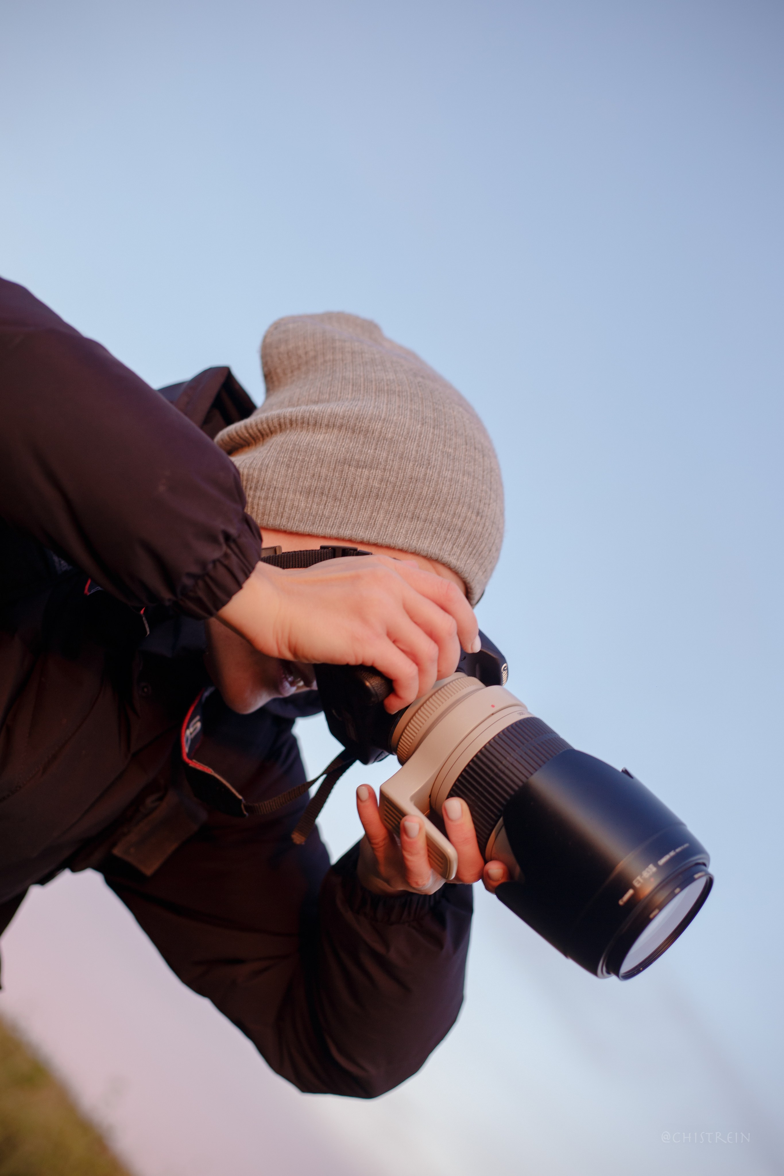 Октябрьский закат в полях. Алина и Лео. Фотограф-анималист Наталия Чистюхина в г. Сосновый Бор и ЛО