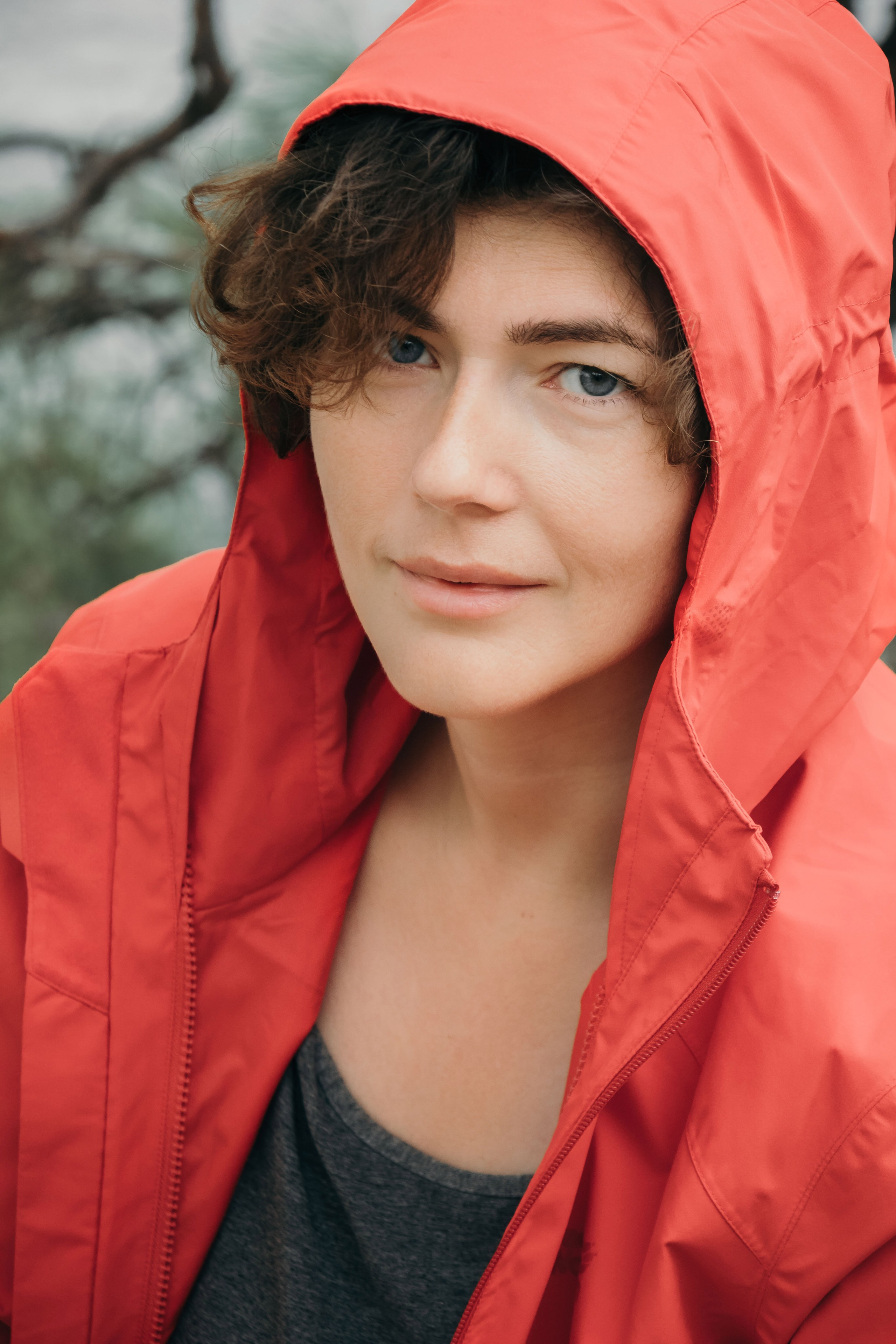 Elegant shooting in the mountains. Portrait photographer in Tivat Montenegro Katerina Kirsanova