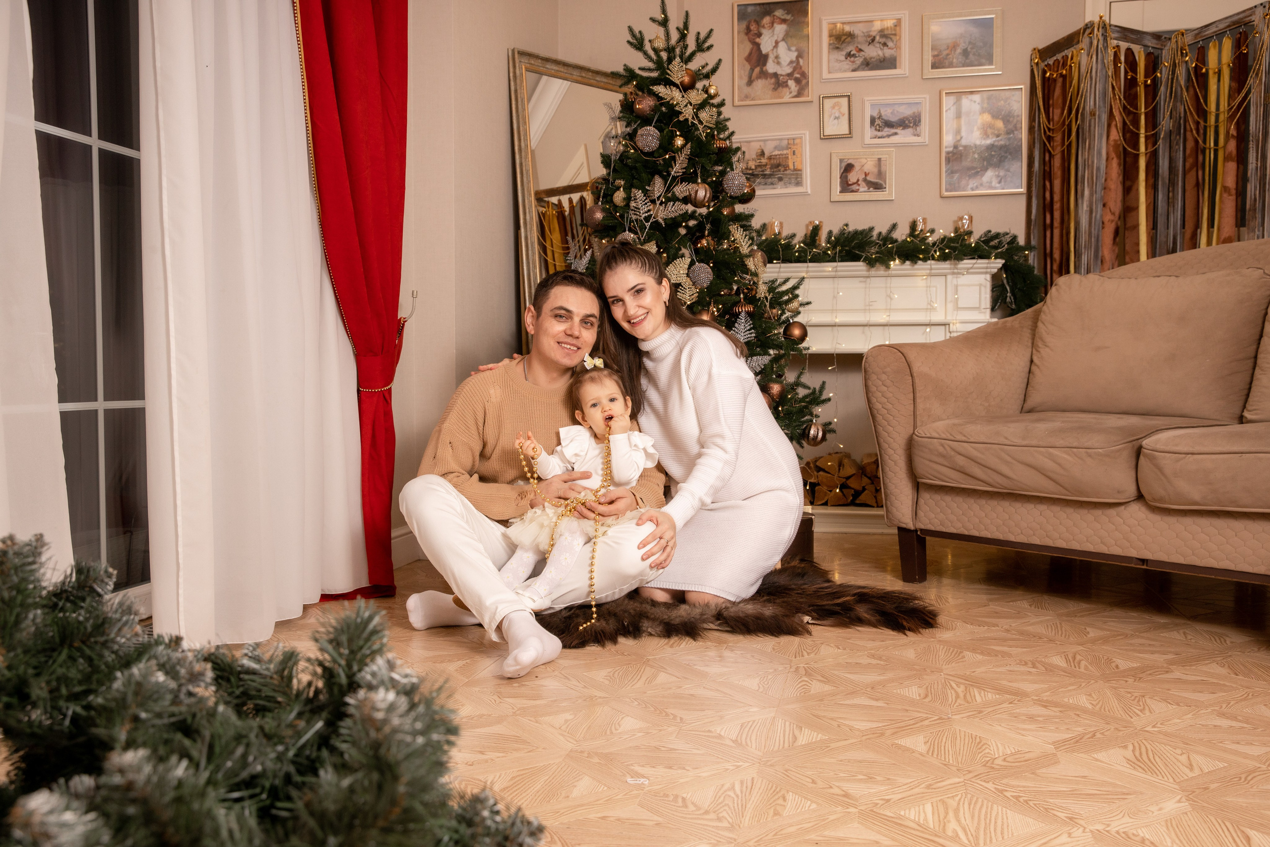 Первые новогодние для Катюши. Фотограф в Железнодорожном и Балашихе