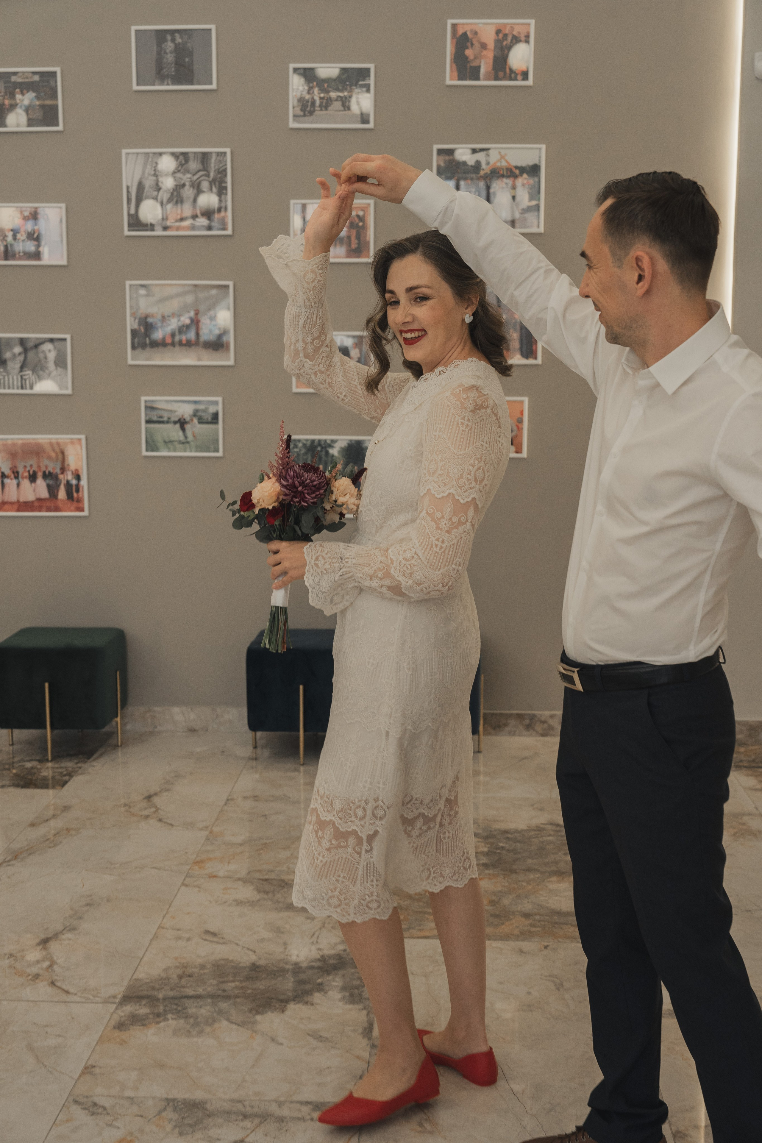 В ЗАГСе. Лена и Денис. Семейный фотограф Екатеринбург Татьяна Девятых