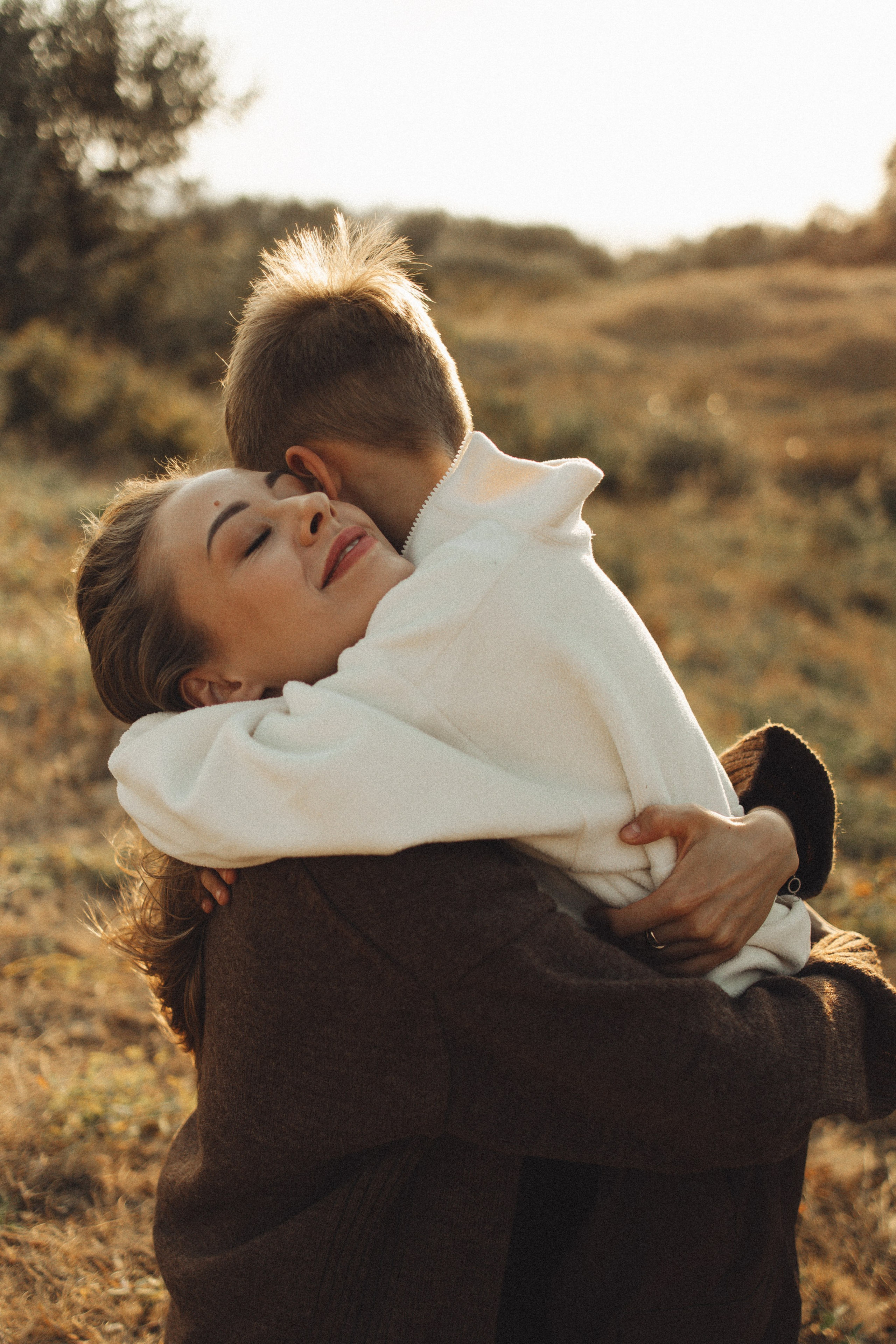 Семейная история, закат в Мержаново. Семейный и детский фотограф, таганрог, ростов-на-дону