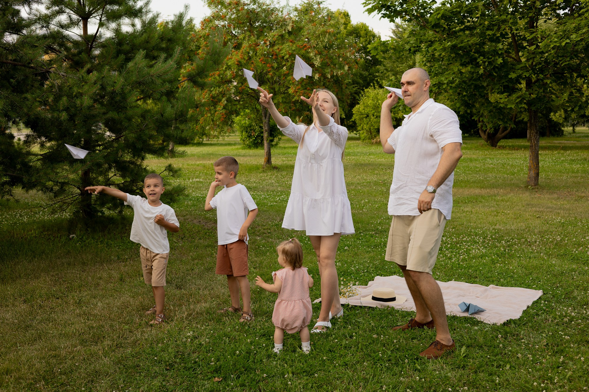 Семейная фотосессия в парке. Lana Photo Design