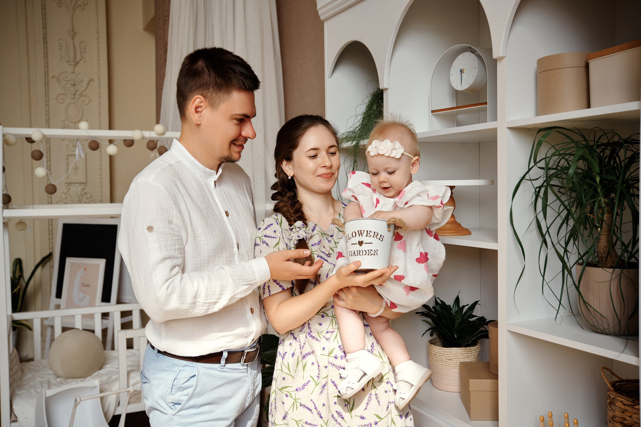 Машеньке 1 год. Фотограф в Воронеже Тазаева Светлана