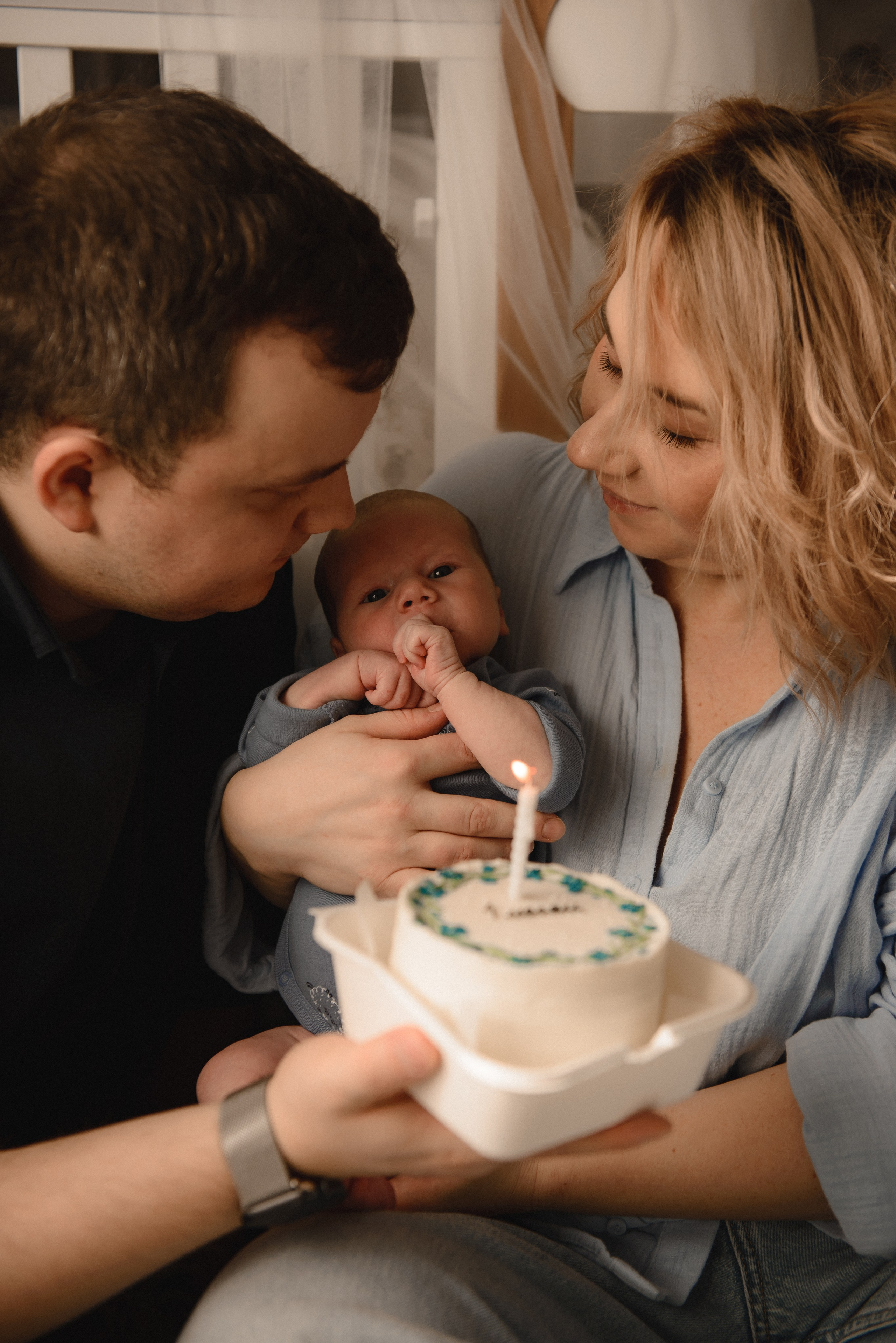 Первый месяц малышки Василисы. Семейный фотограф в г. Ставрополь, Сорокина Мария