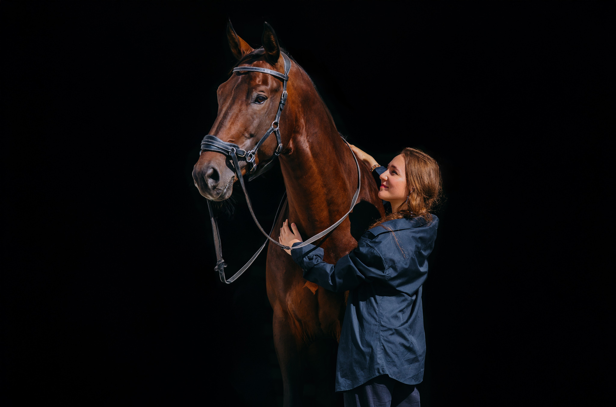 Светлана, Анна и Фрерих. Фотограф-анималист Ксендзова Кристина