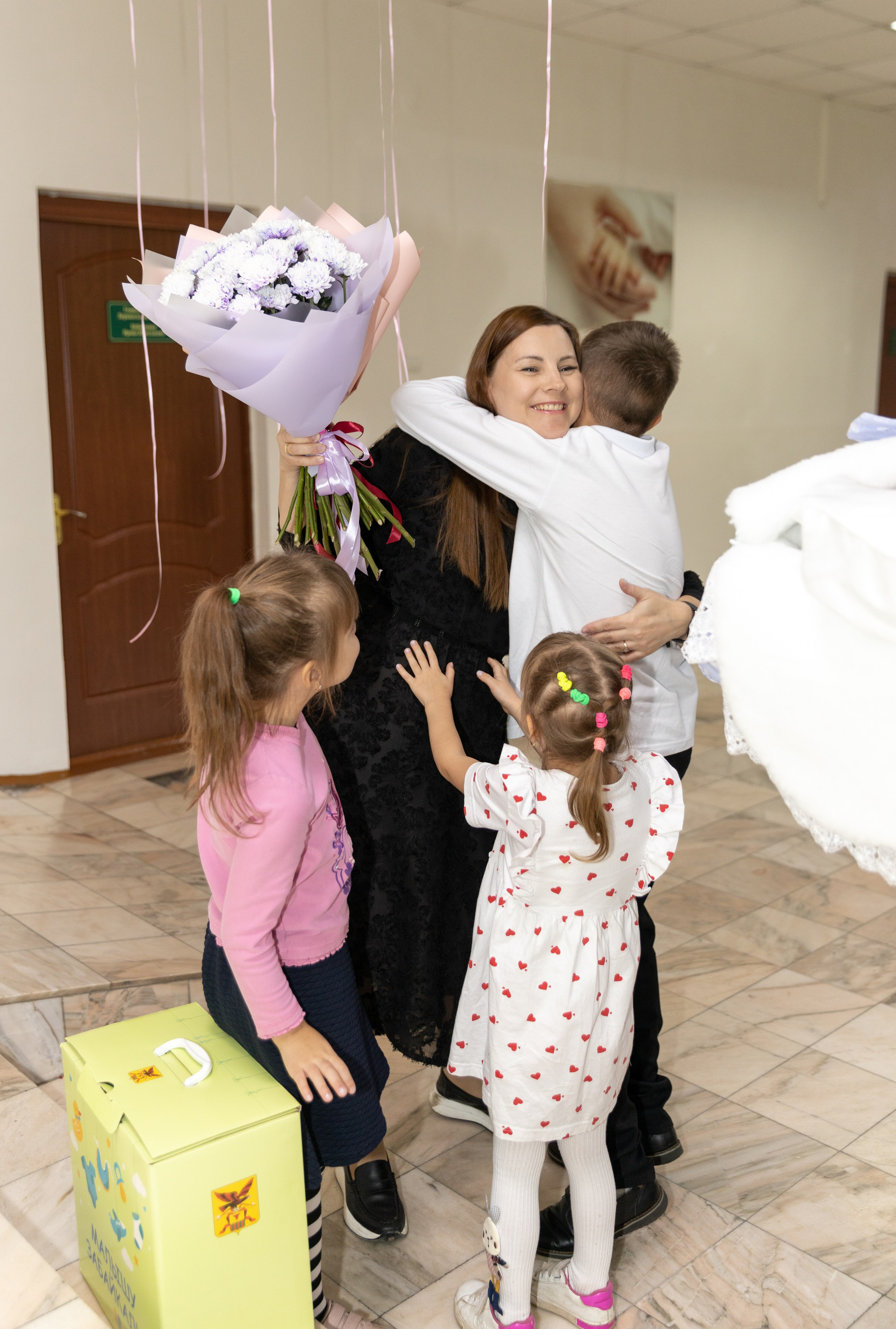 Выписка из роддома. Ирина Соломатина фотограф Чита