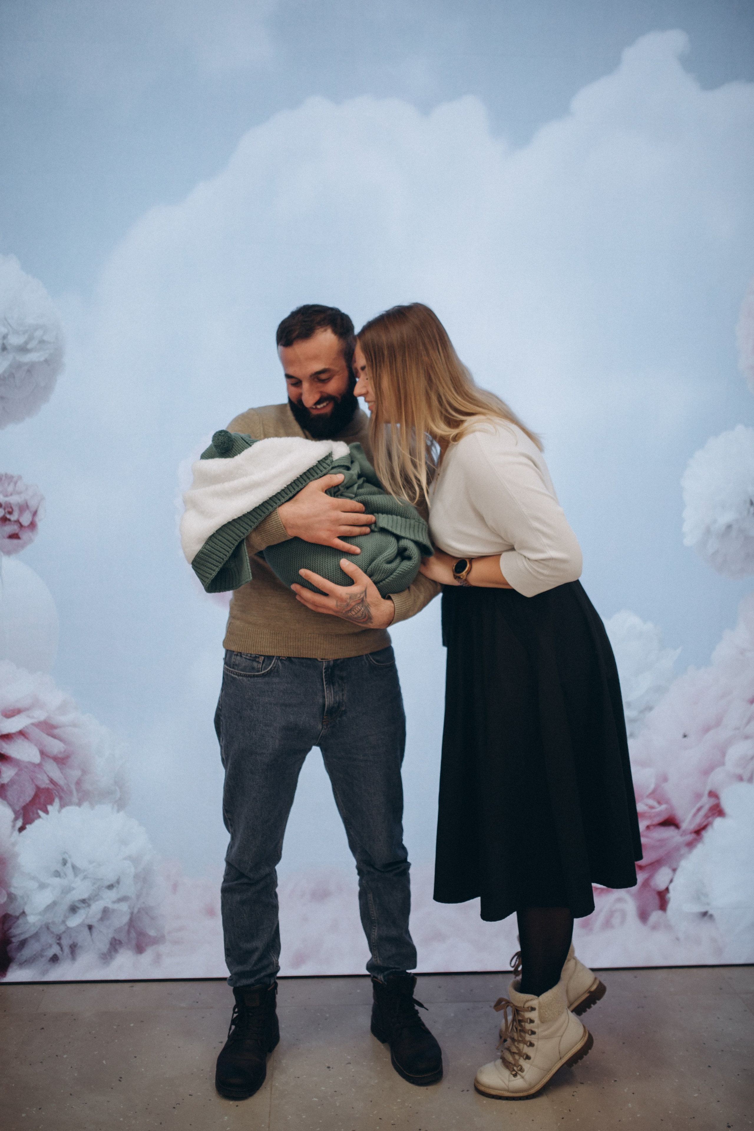 Выписка из роддома. Семейный и детский фотограф в Москве Антонина Смирнова