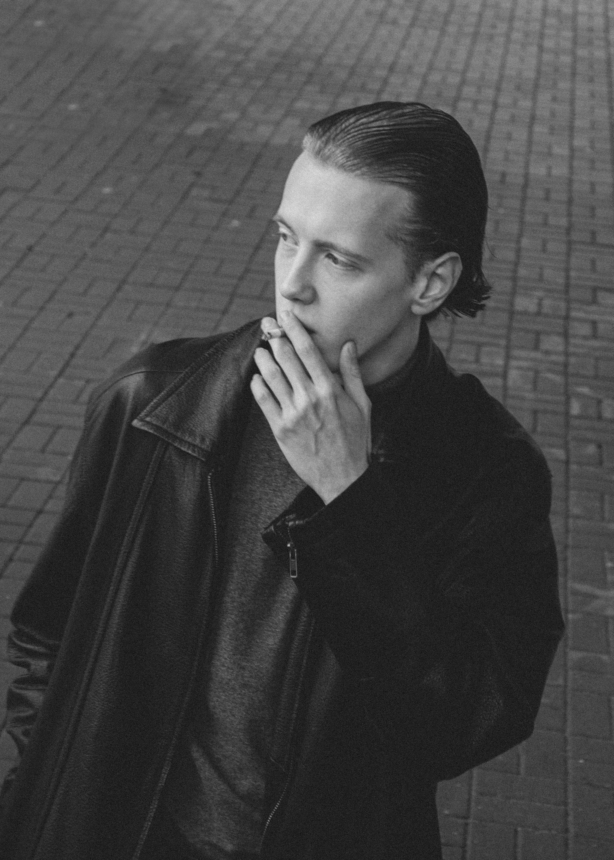 Творческая съемка для стилиста по мужским прическам