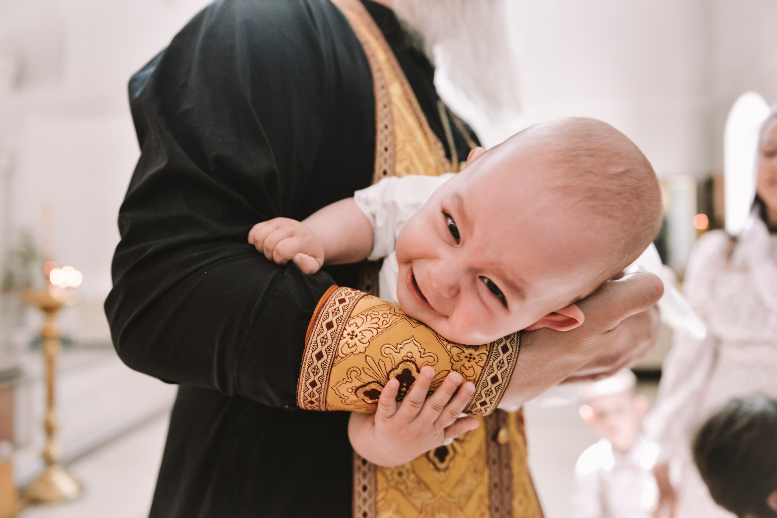 Крещение Кирилла. Фотограф Mary