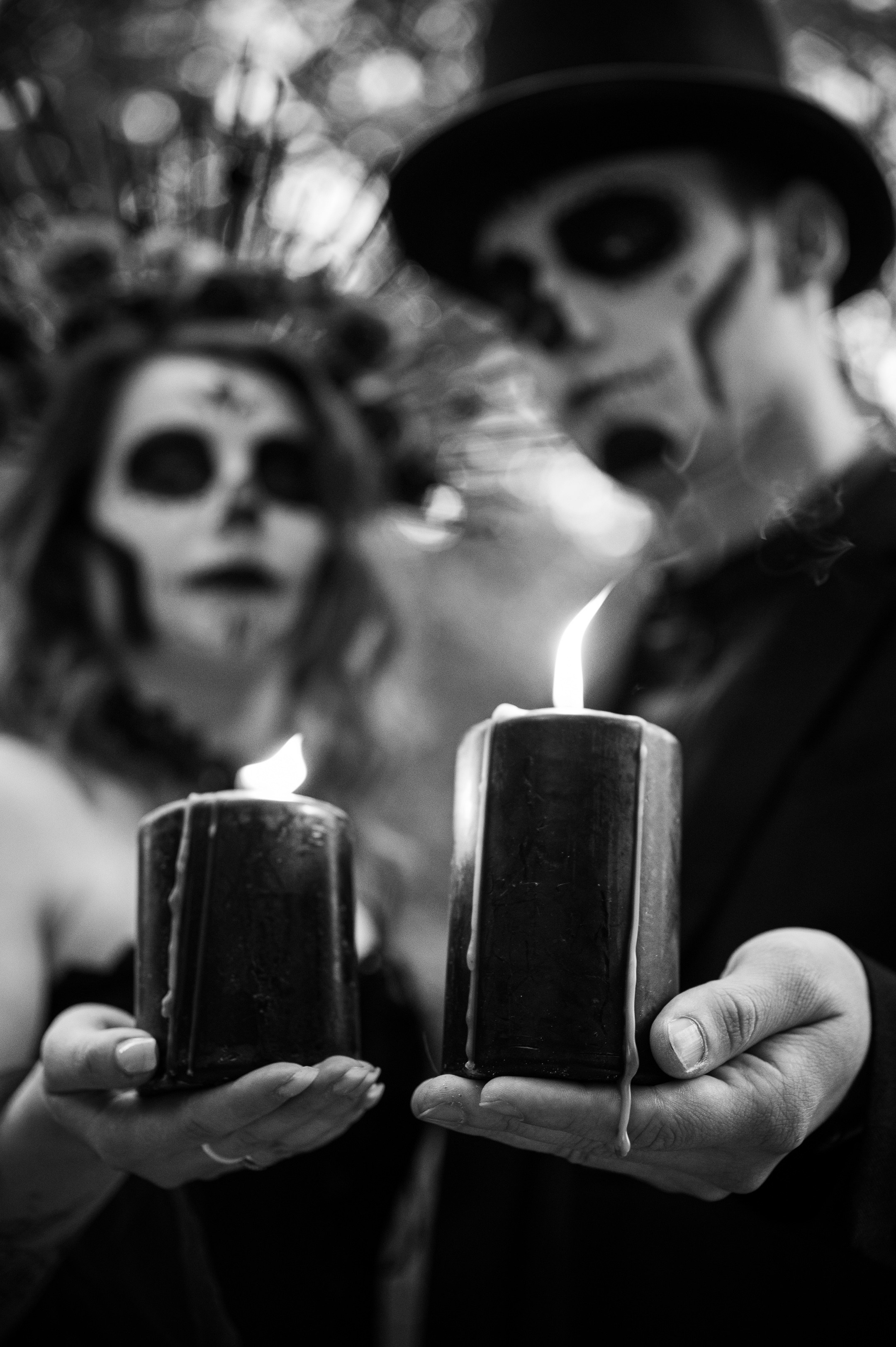 Halloween (Roman and Natalia). Photographer in Moscow Anna Chistiakova