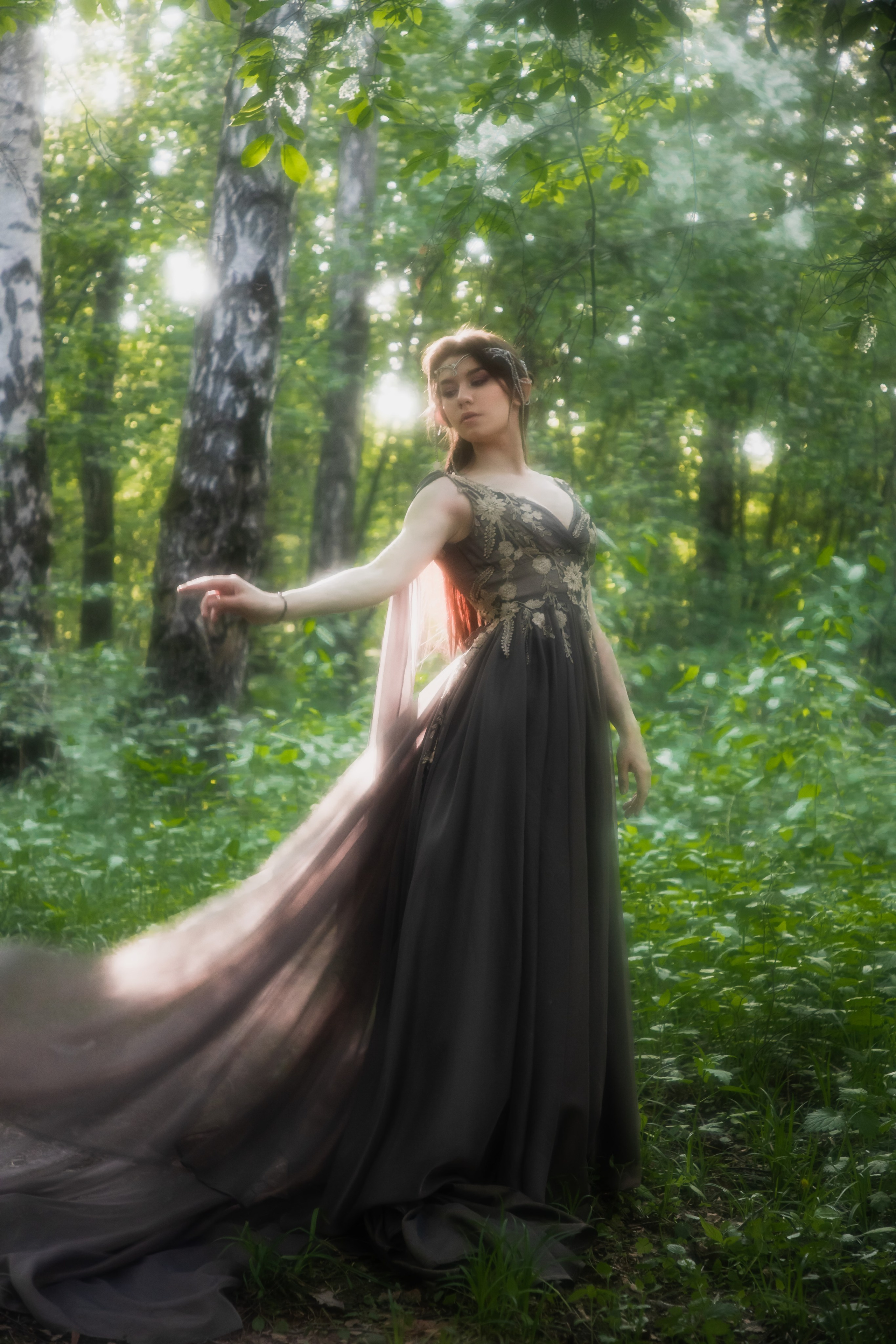 Эльфийская фотосесссия с лошадью. Юлия Башкатова, сказочный фотограф, Москва