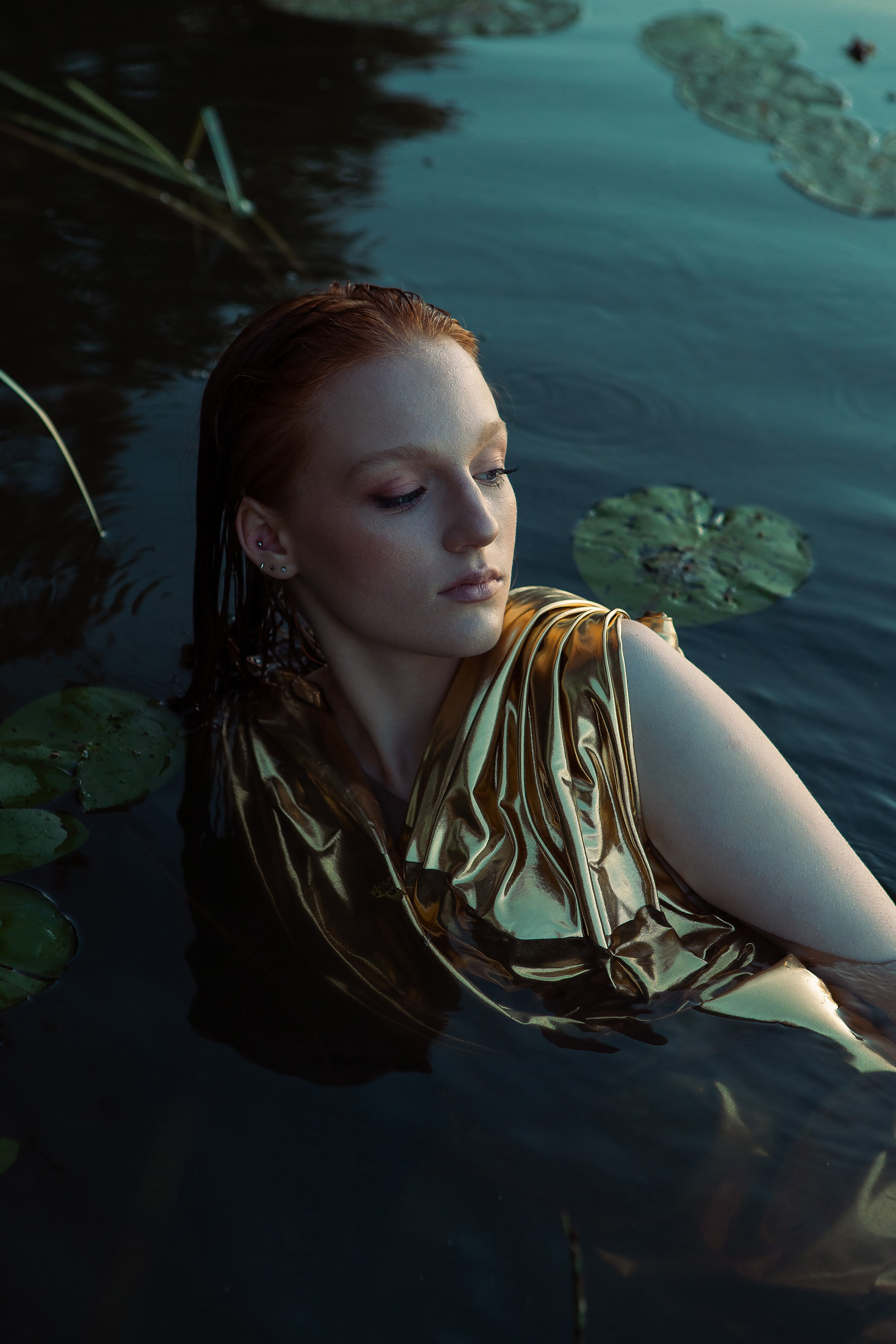 Лена в озере. Семейный и контент- фотограф Анна Уткина, Электросталь, Ногинск, Москва