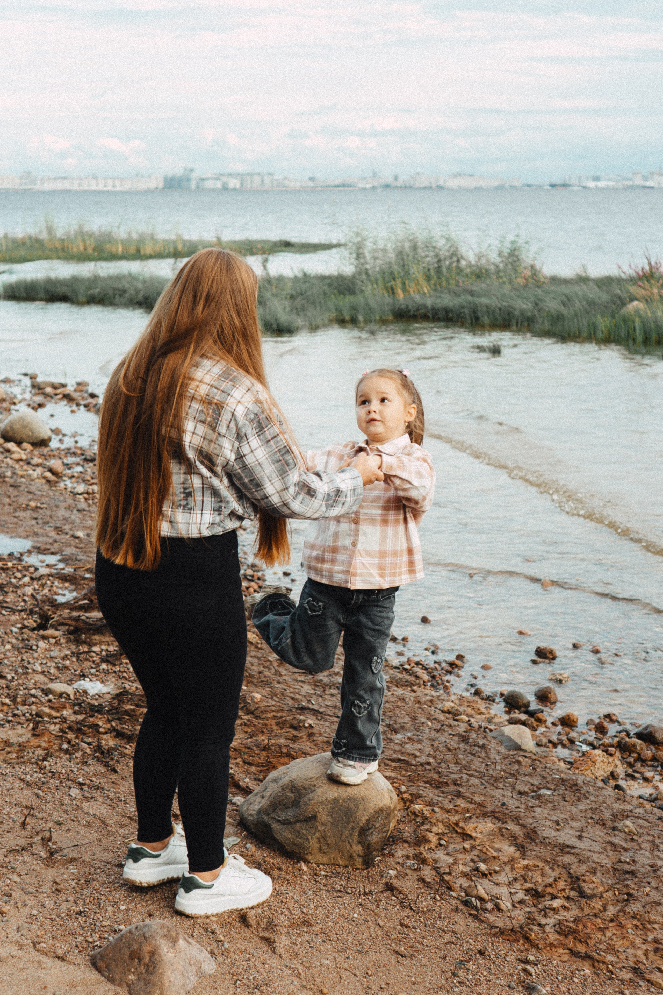 МАМА И ДОЧКА НА ФИНСКОМ ЗАЛИВЕ. Профессиональный фотограф, Санкт-Петербург — Виктория Богомолова