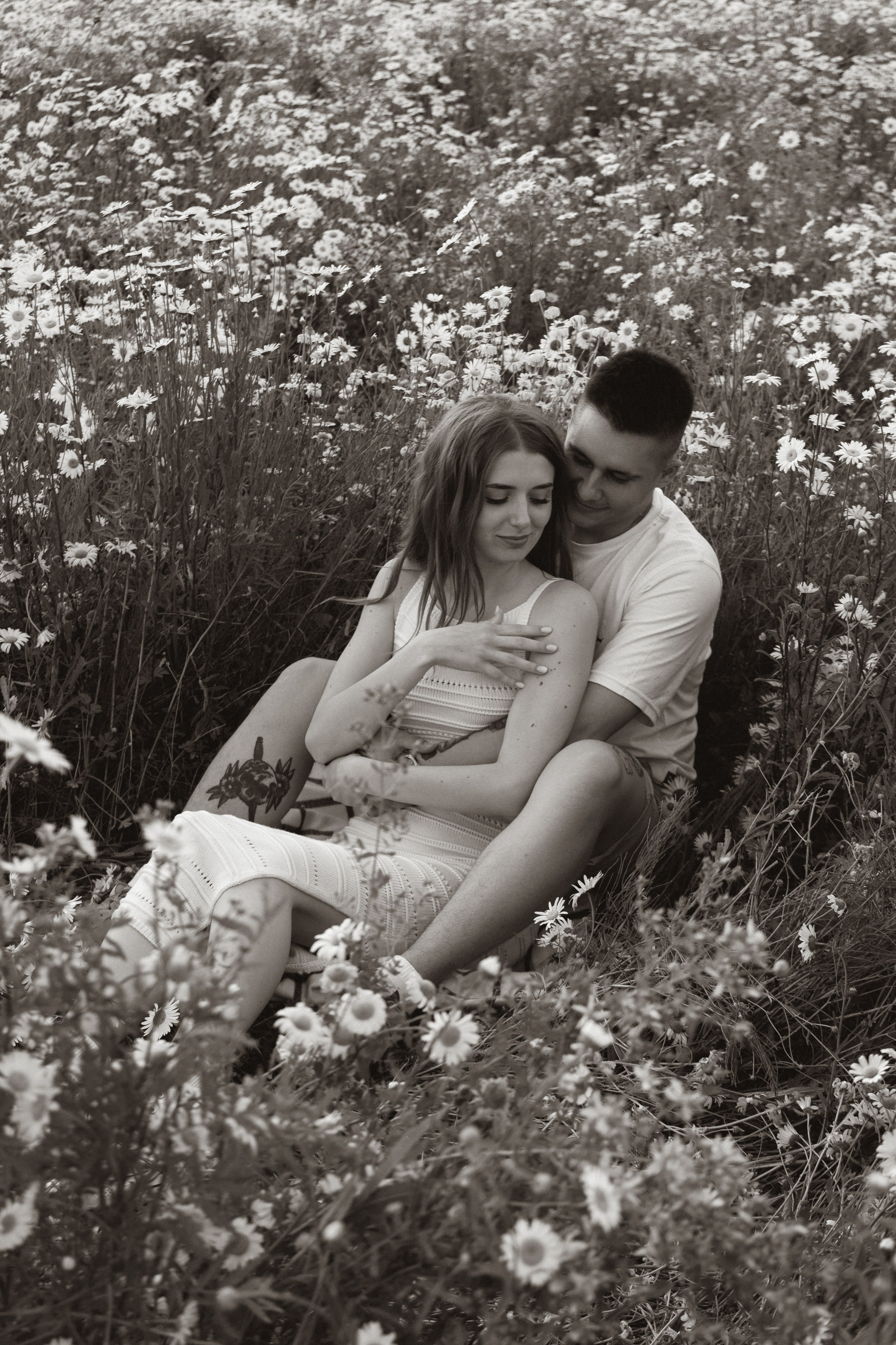 Виолетта & Владислав | в ромашках. Фотограф в Калининграде Сокирко Светлана