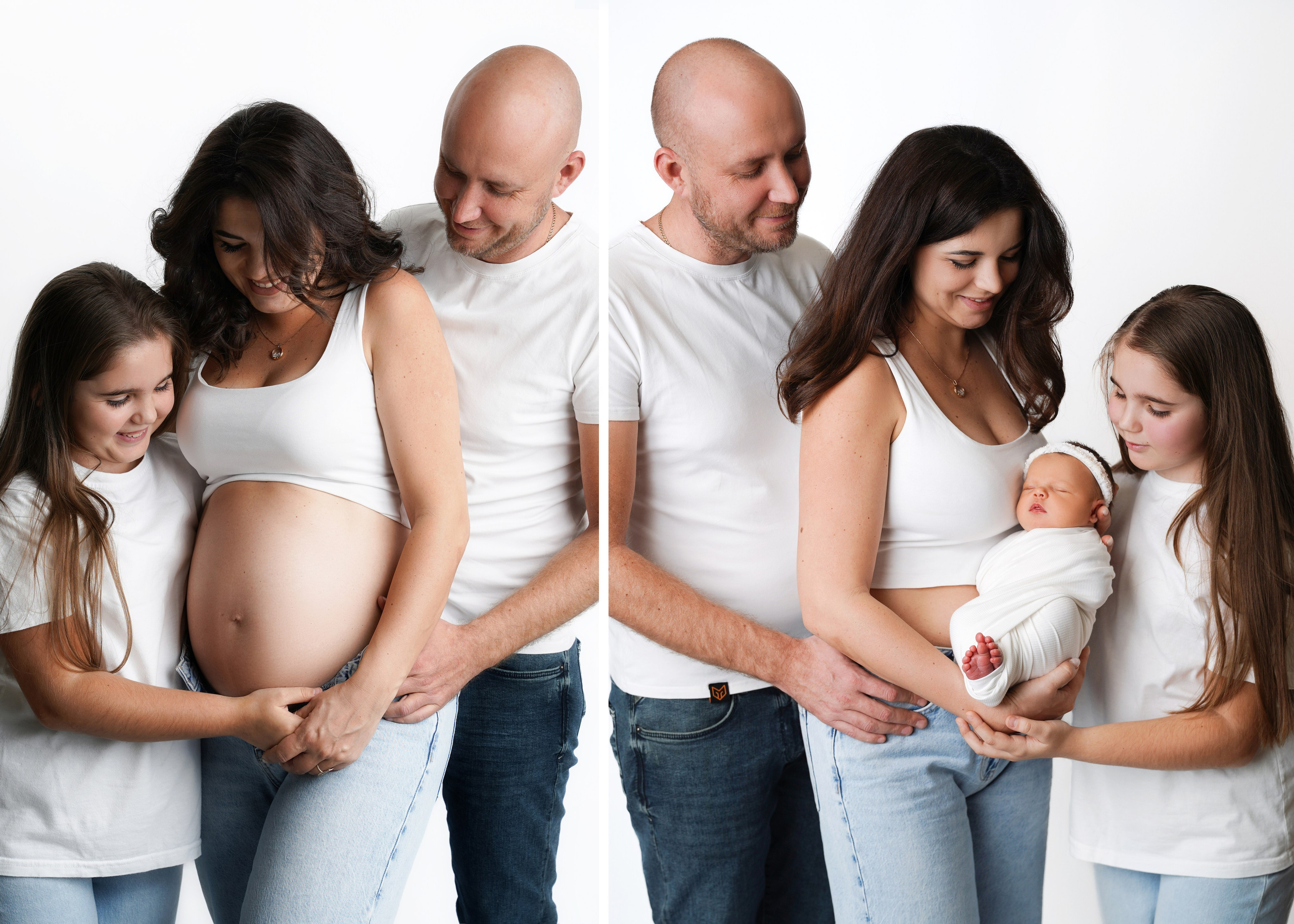 До / После. Фотограф новорожденных, детей до года и беременных в Симферополе