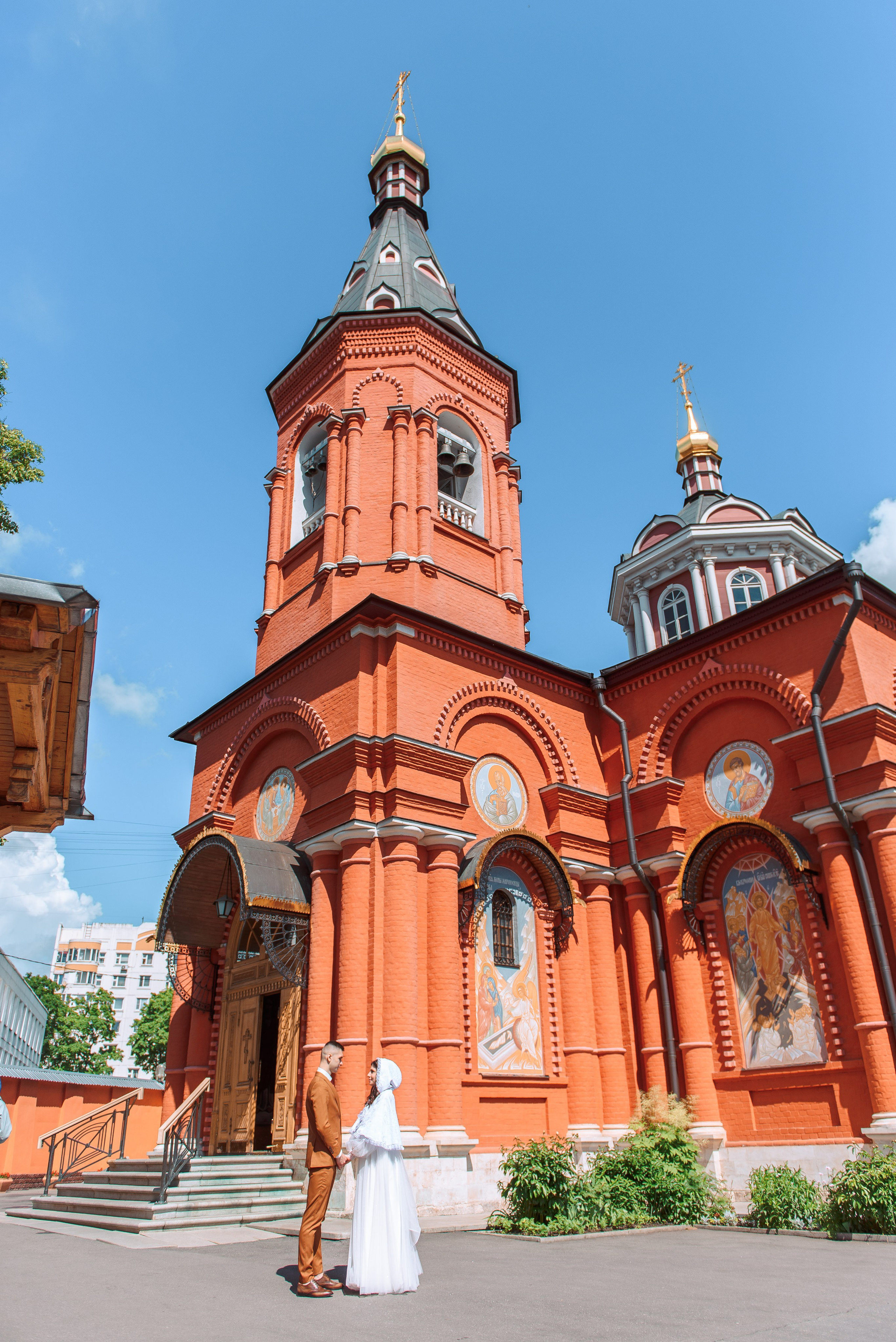 Венчание в Храме Бориса и Глеба в Дегунино. Свадебный и семейный фотограф в Москве Юлия Винник