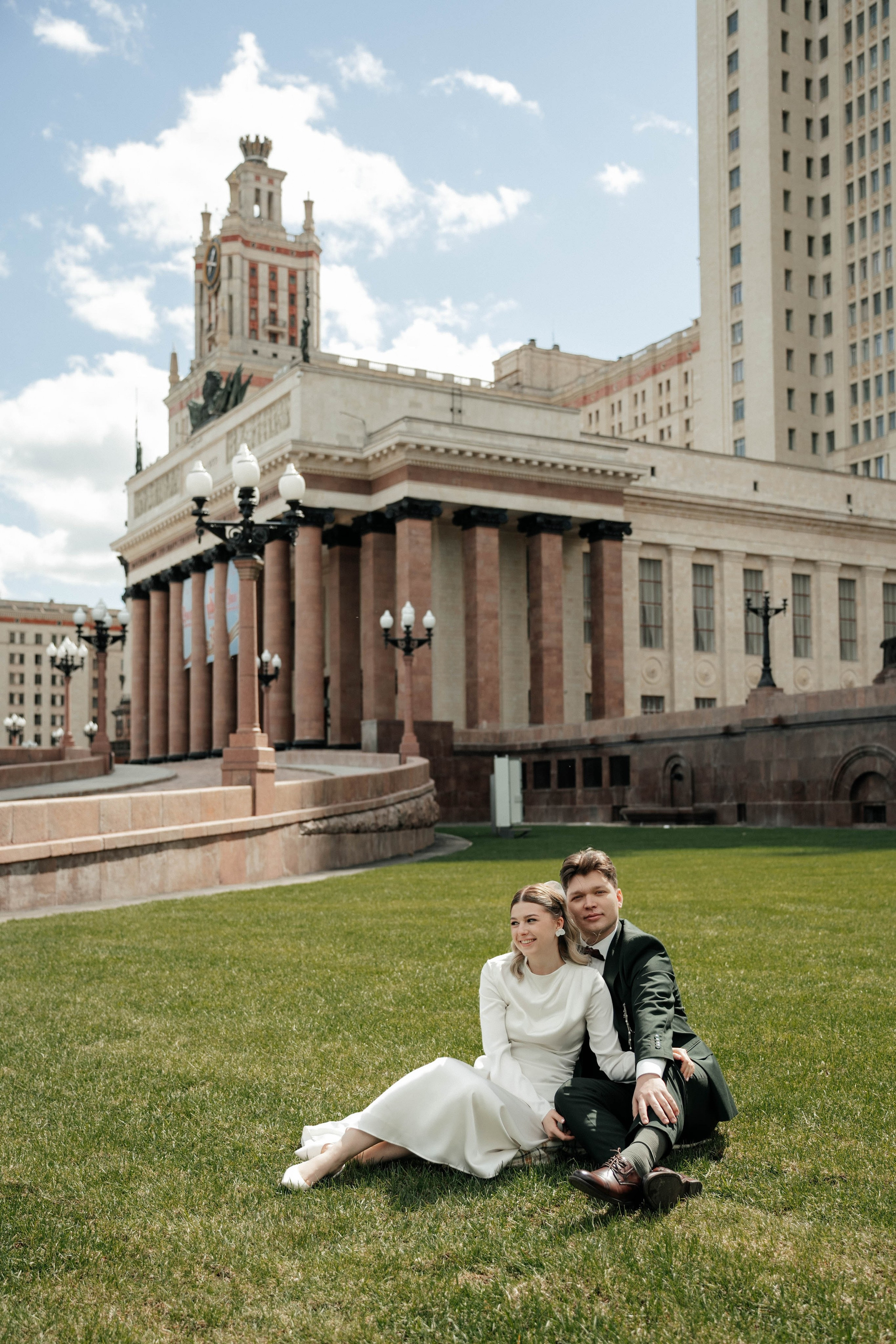 Евгений и Анастасия / Особняк Спиридонова, МГУ. Свадебный фотограф Москва Александра Аверкова