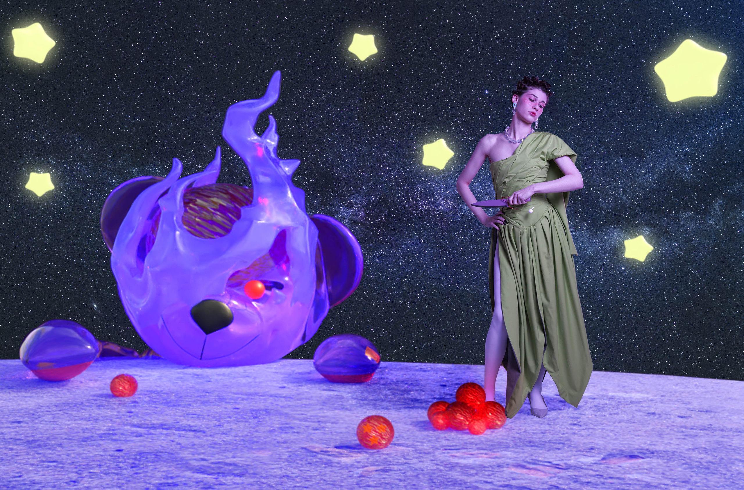 Magic girl. BARVABRAR