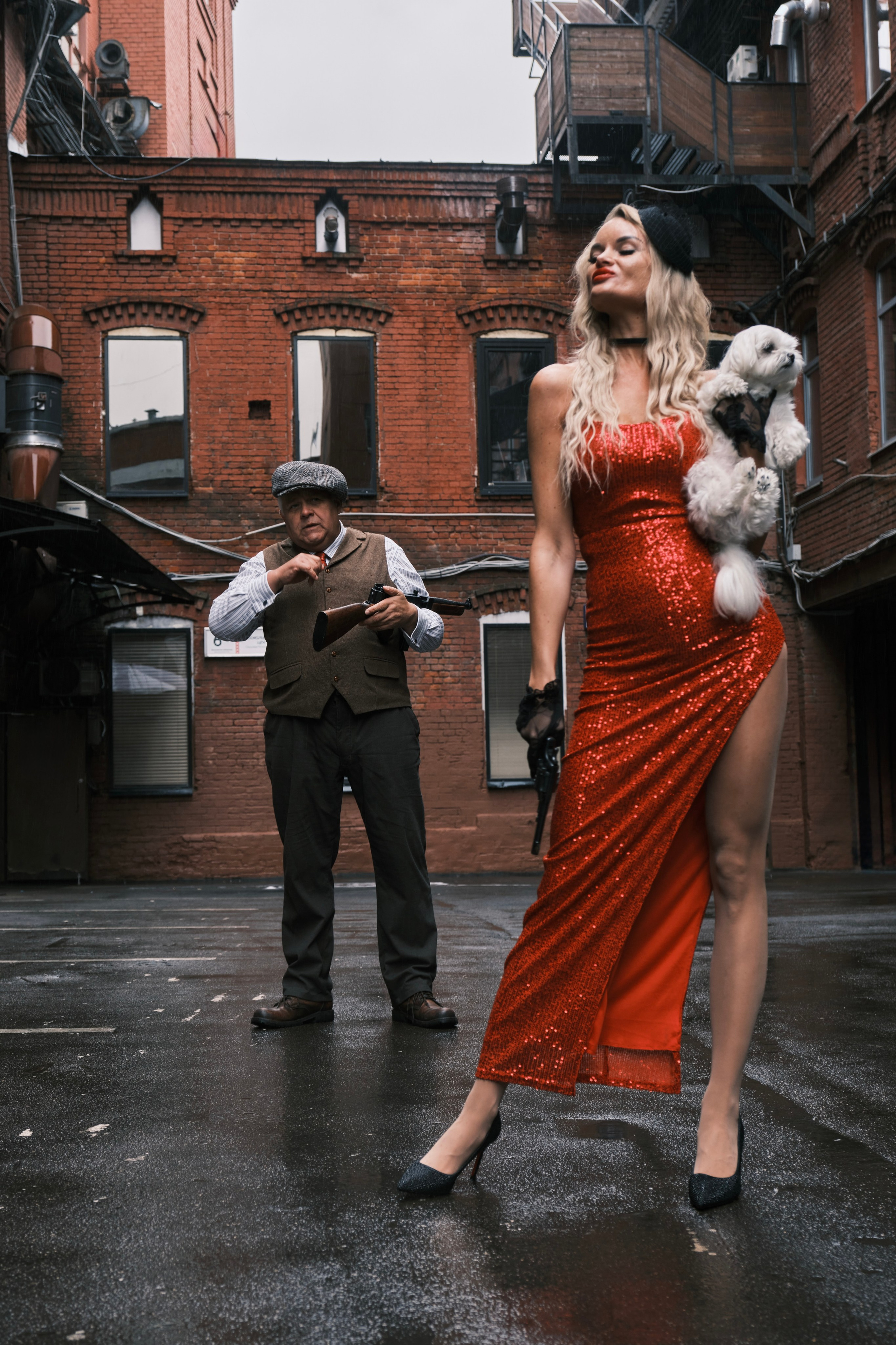 Фотосессия в стиле Чикаго 1930 г. IS — Игорь Сержант | Фотография и рисунок