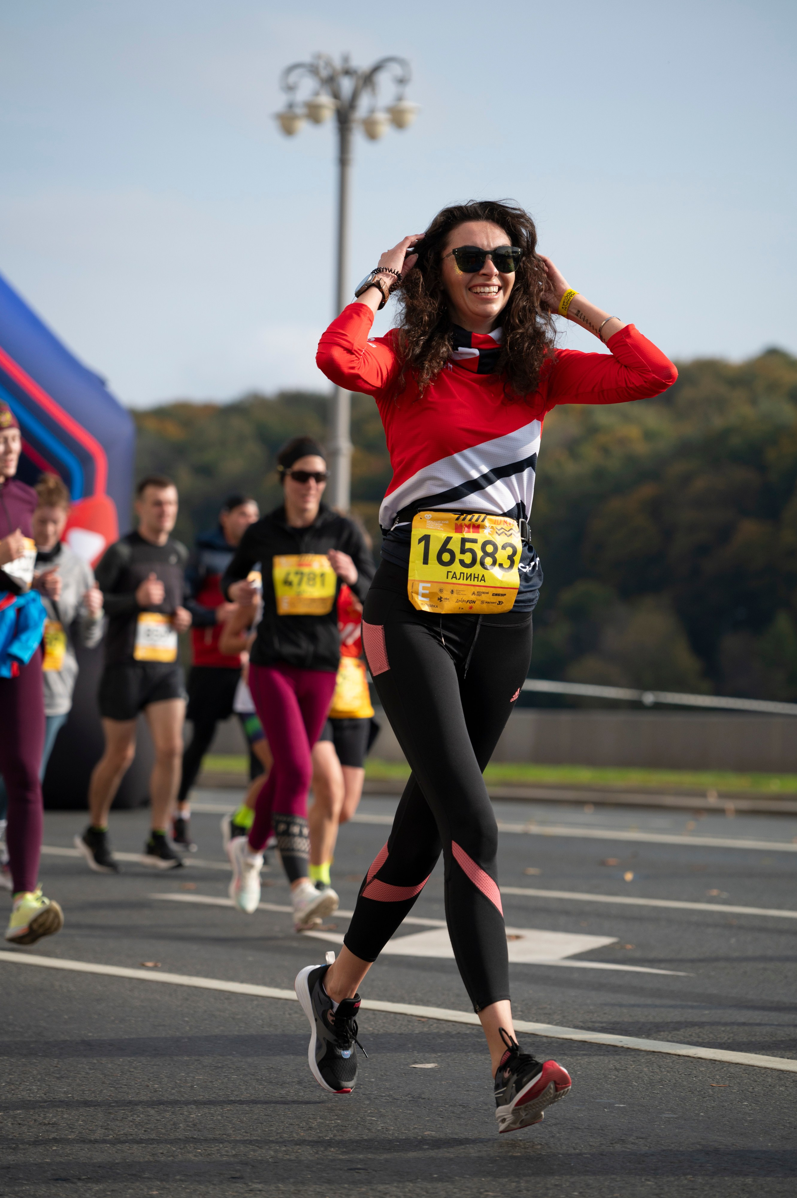 Спортивные мероприятия: Московский марафон 2024. Фотограф Михаил Волков