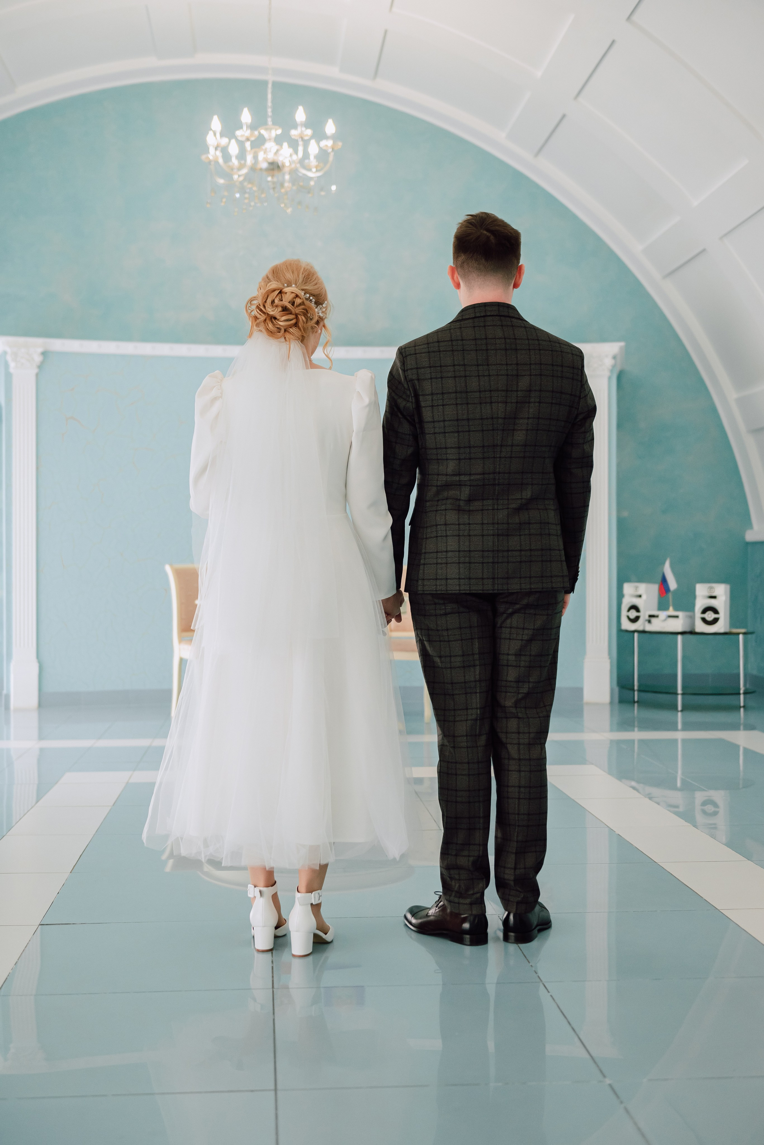 Свадебная фотосессия в рудничном загсе г. Кемерово