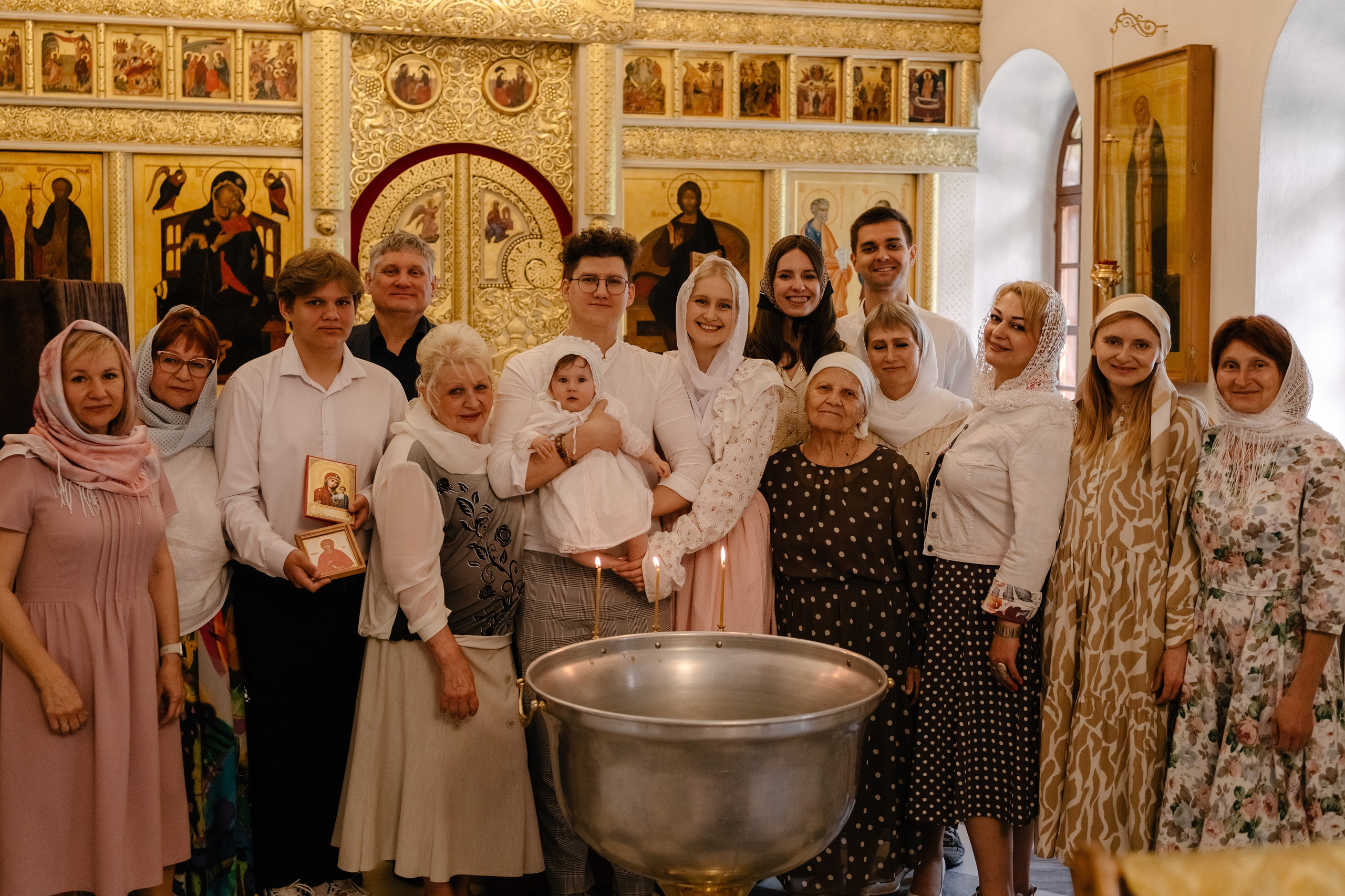 Крещение Евы. Фотограф Волгоград Кристина Прохоренко