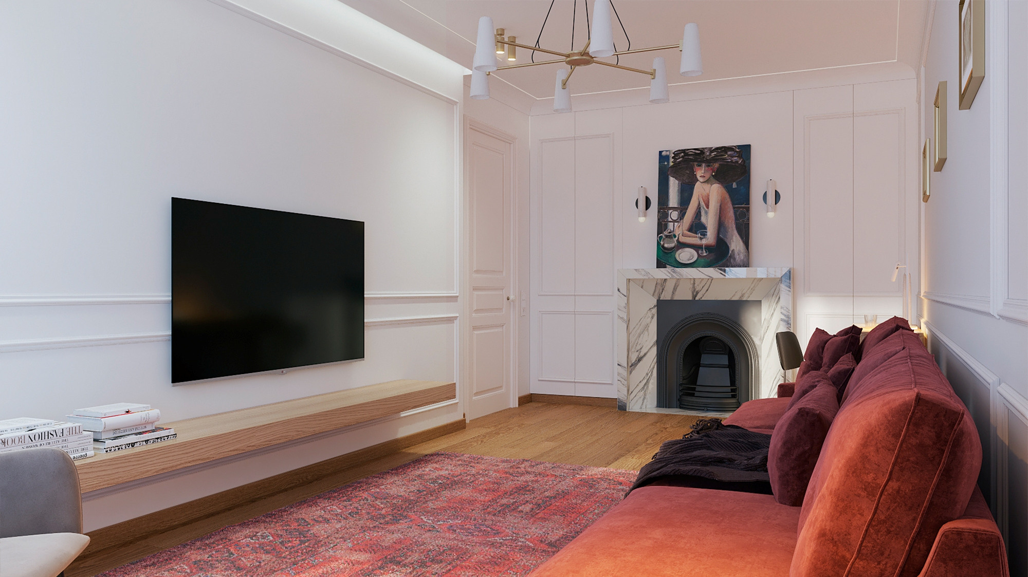 Квартира г. Геленджик. Дизайн интерьера в Пскове и Великом Новгороде