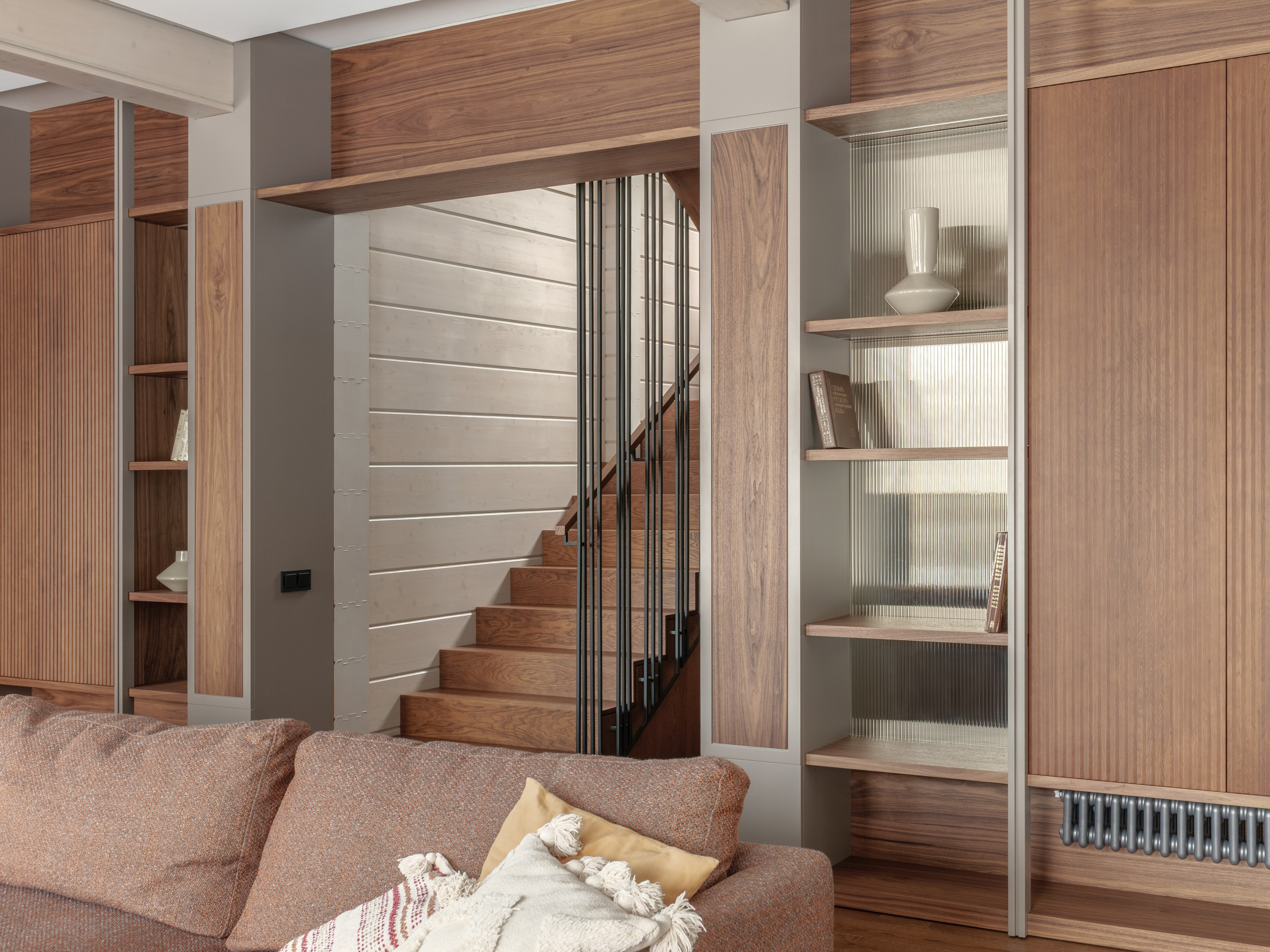 Загородный дом. Дизайнер Дмитрий Кисляков. Мебель на заказ