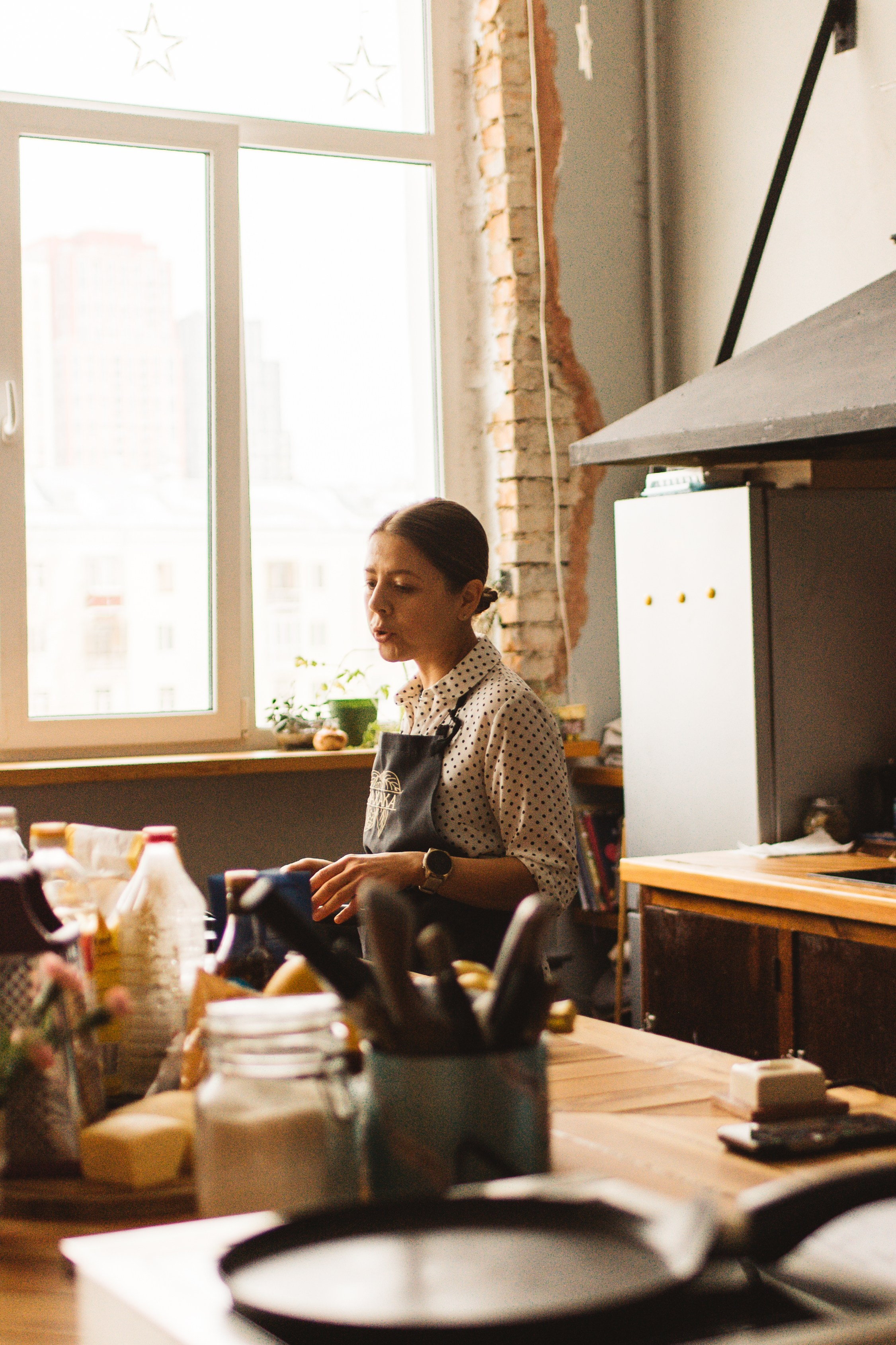 Простраство Тепло. Блинный день. Сайт портфолио