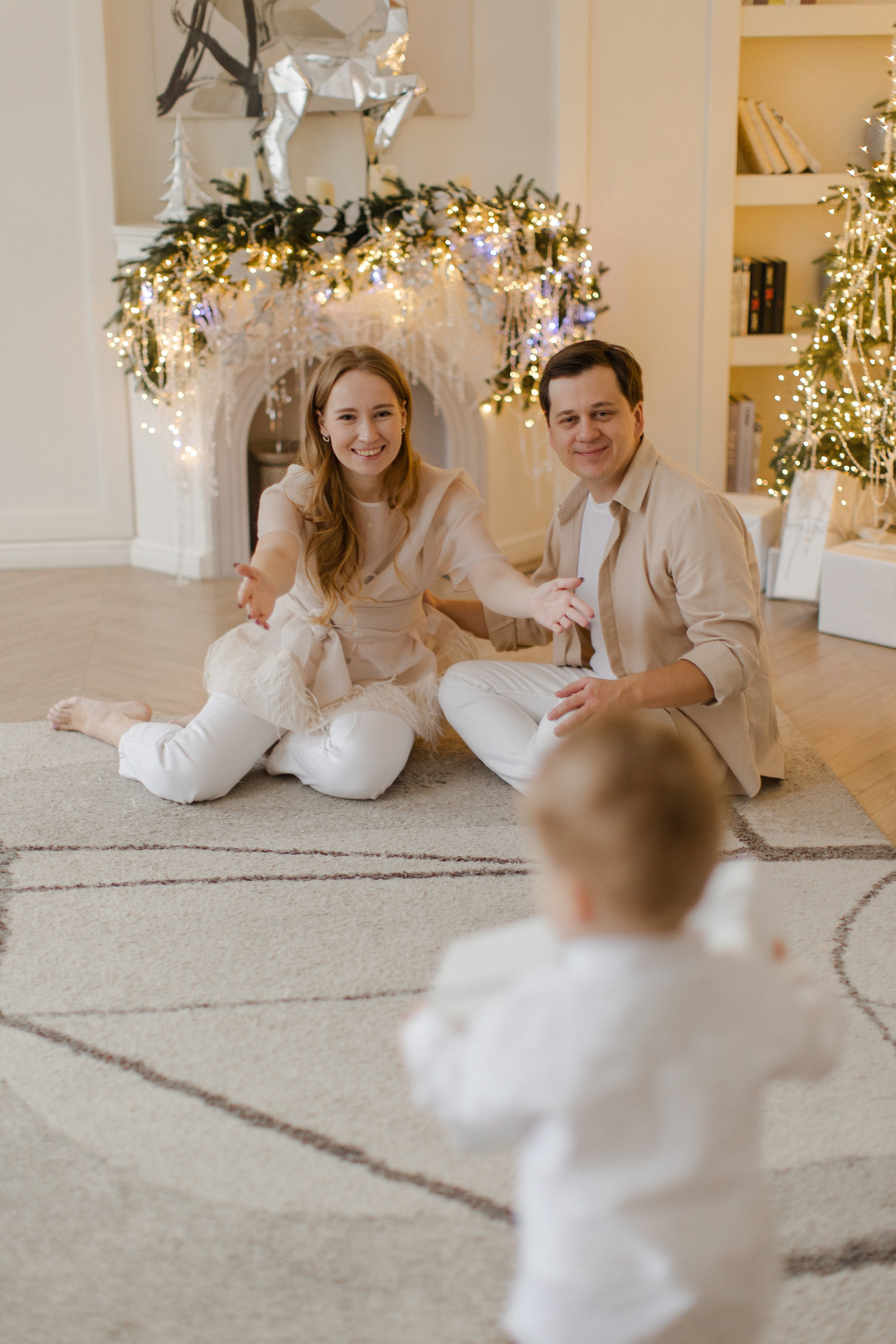 Катя с семьей. Семейный и детский фотограф в Москве Кузьмина Мария