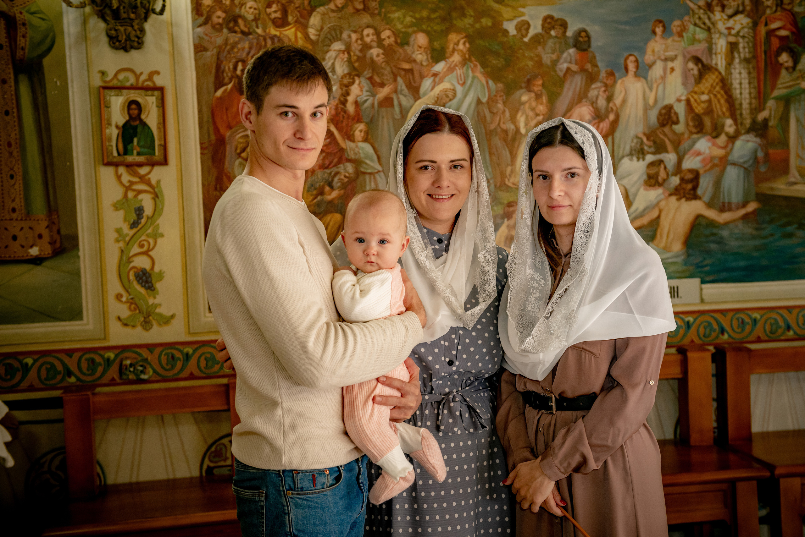 Крещение Дианы. Станислав Тюрин Фотограф Москва. Индивидуальные и семейные фотосессии;