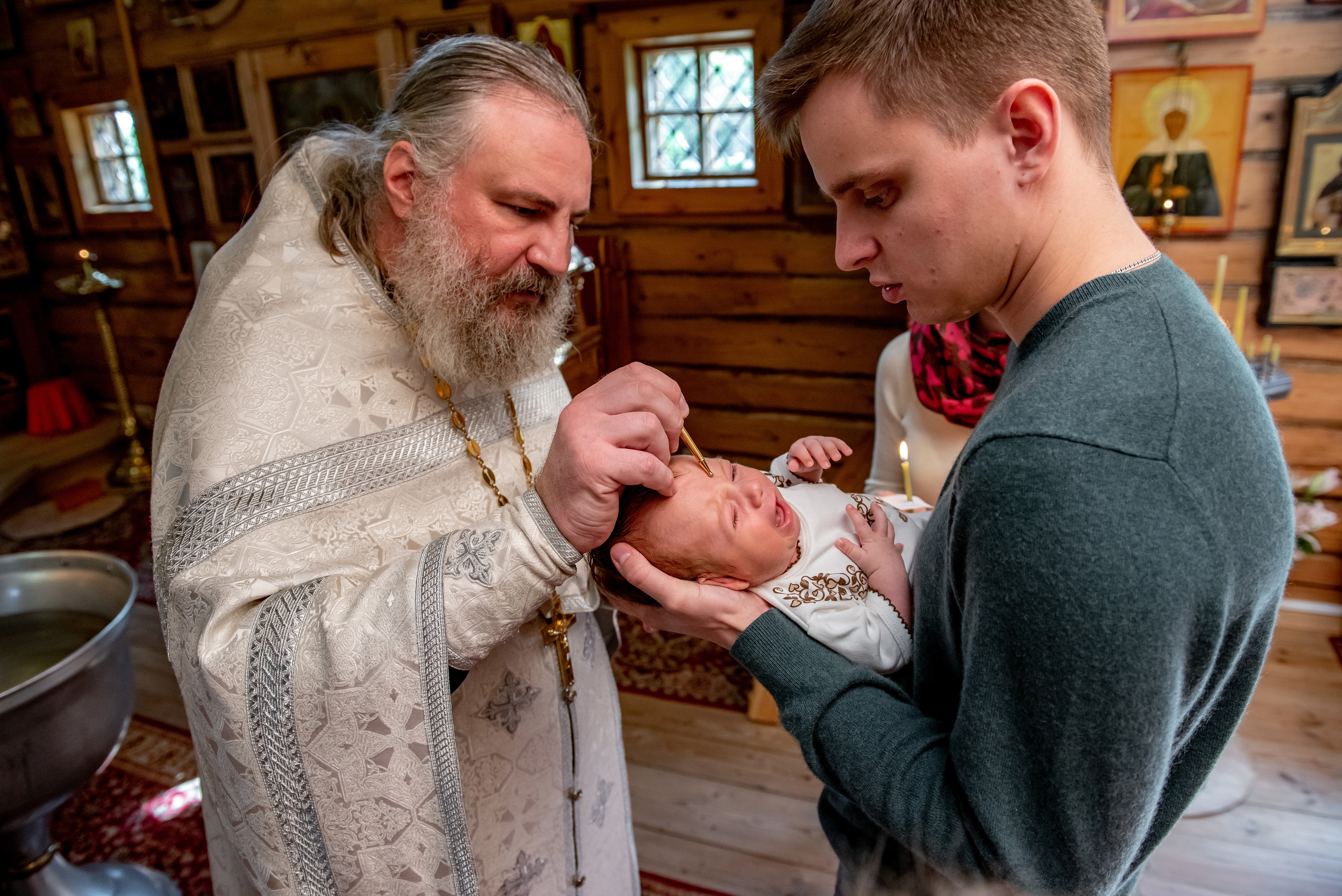 Крещение Матвея. Станислав Тюрин Фотограф Москва. Индивидуальные и семейные фотосессии;
