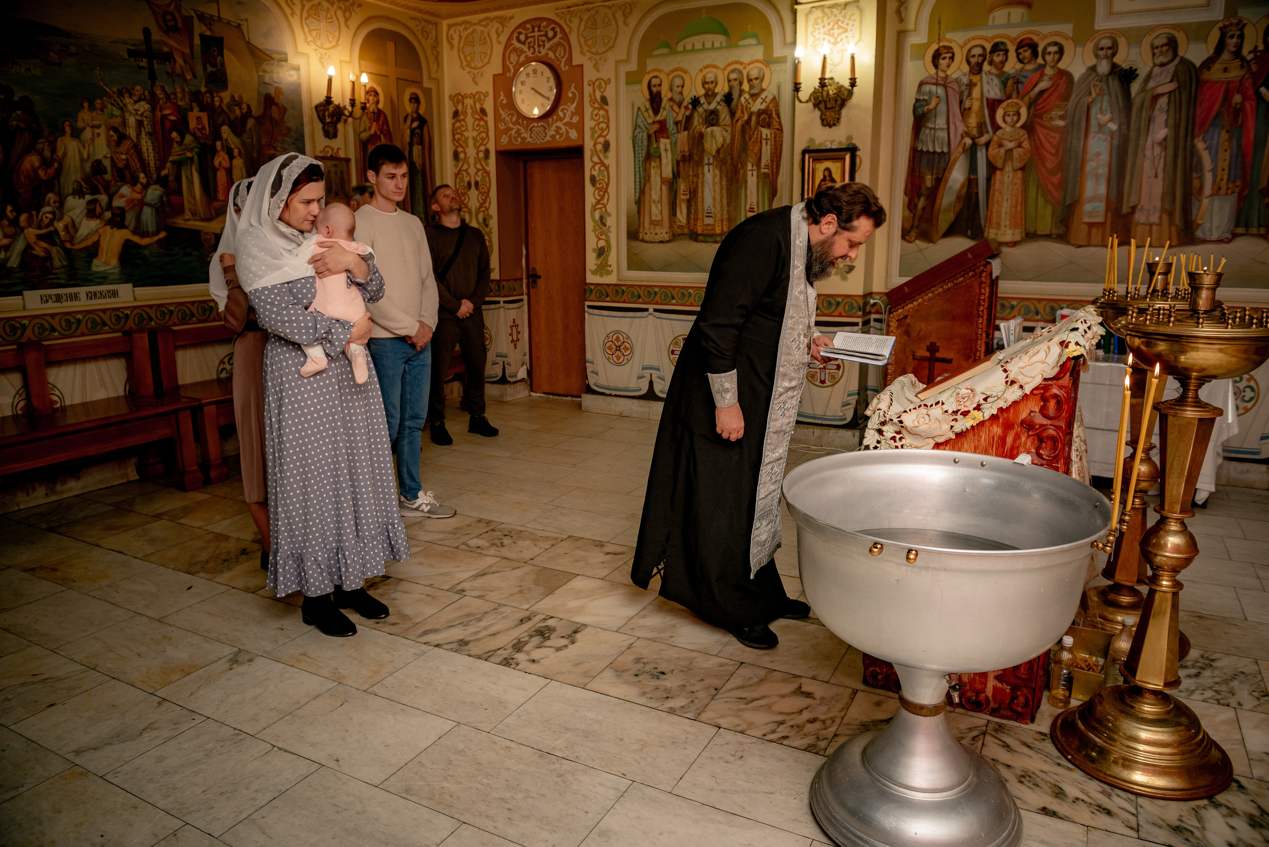 Крещение Дианы. Станислав Тюрин Фотограф Москва. Индивидуальные и семейные фотосессии;