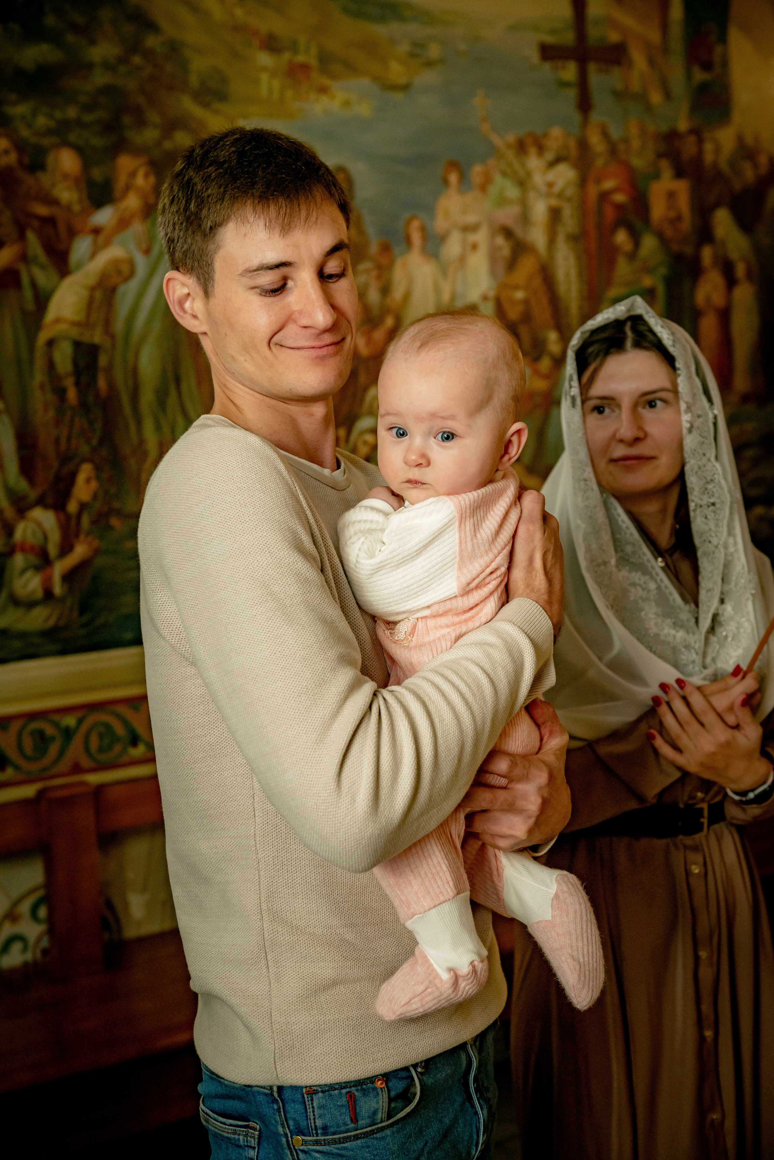 Крещение Дианы. Станислав Тюрин Фотограф Москва. Индивидуальные и семейные фотосессии;