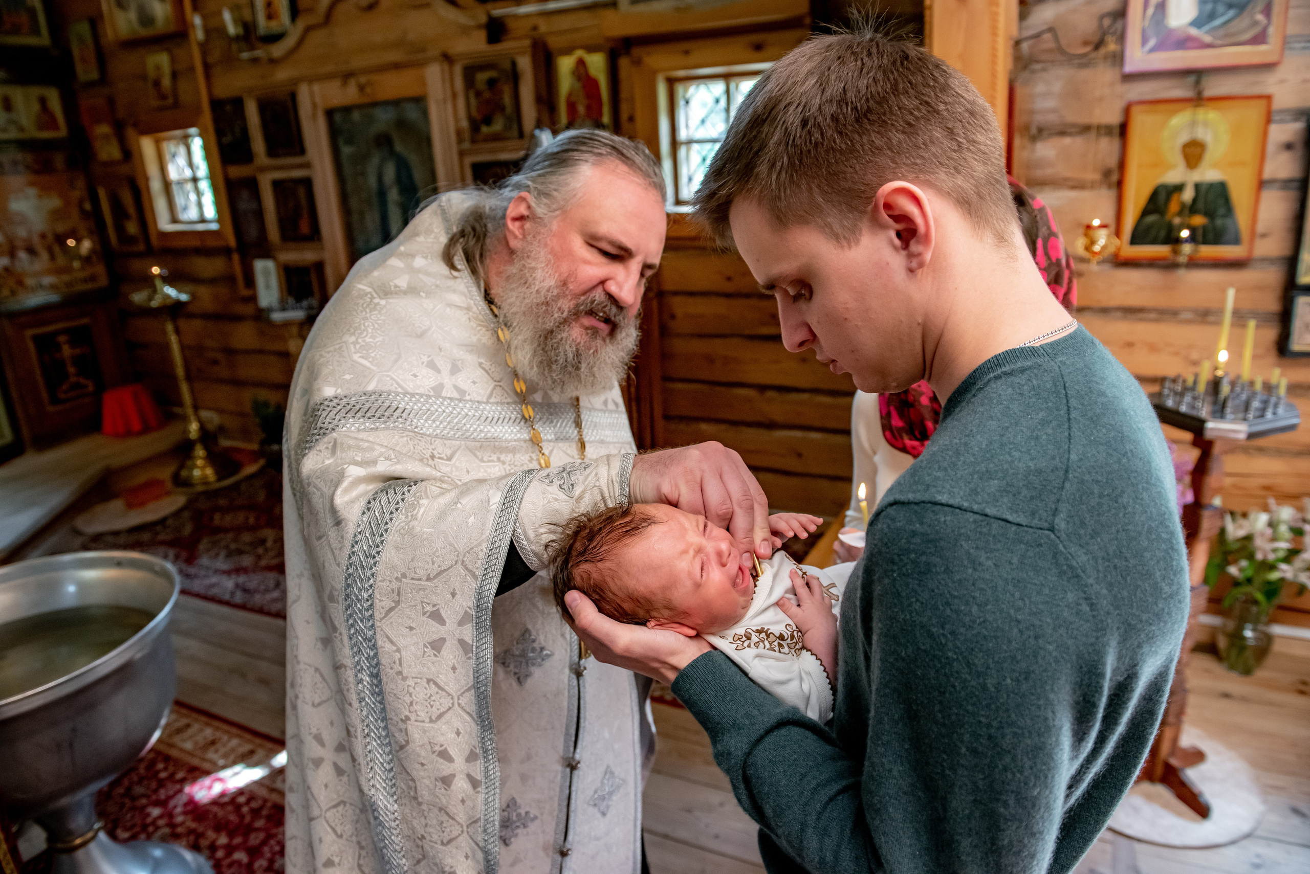 Крещение Матвея. Станислав Тюрин Фотограф Москва. Индивидуальные и семейные фотосессии;