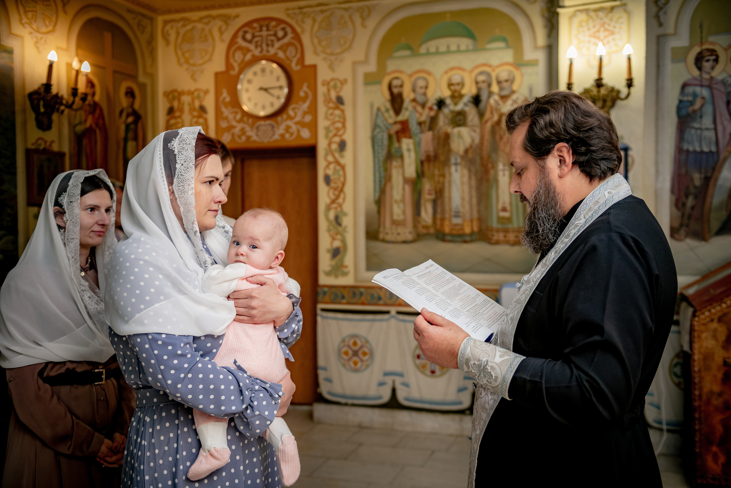 Крещение Дианы. Станислав Тюрин Фотограф Москва. Индивидуальные и семейные фотосессии;