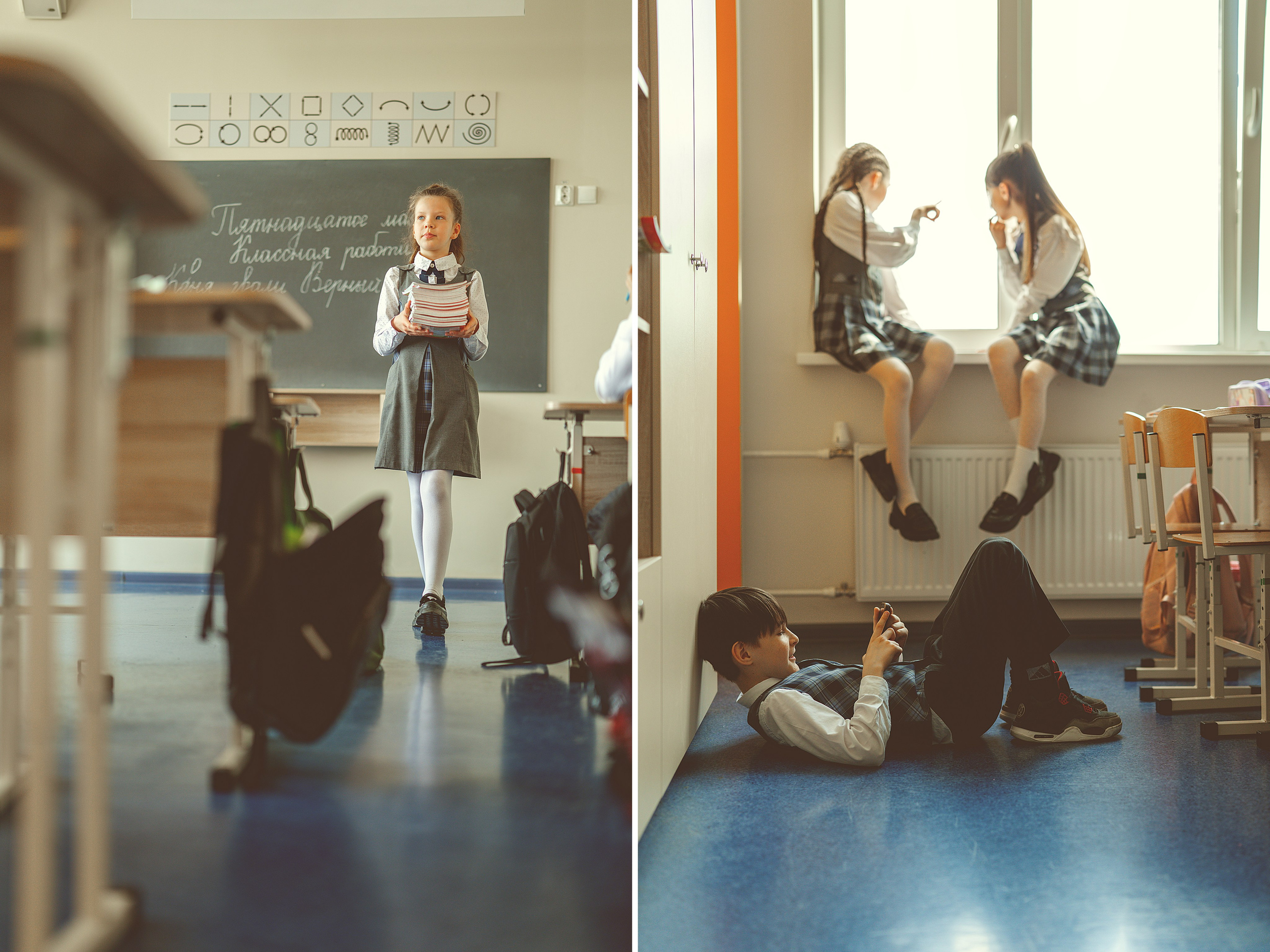 Школьная история (60 страниц). Современные выпускные альбомы. Мы делаем не просто альбомы, а стильные фотокниги