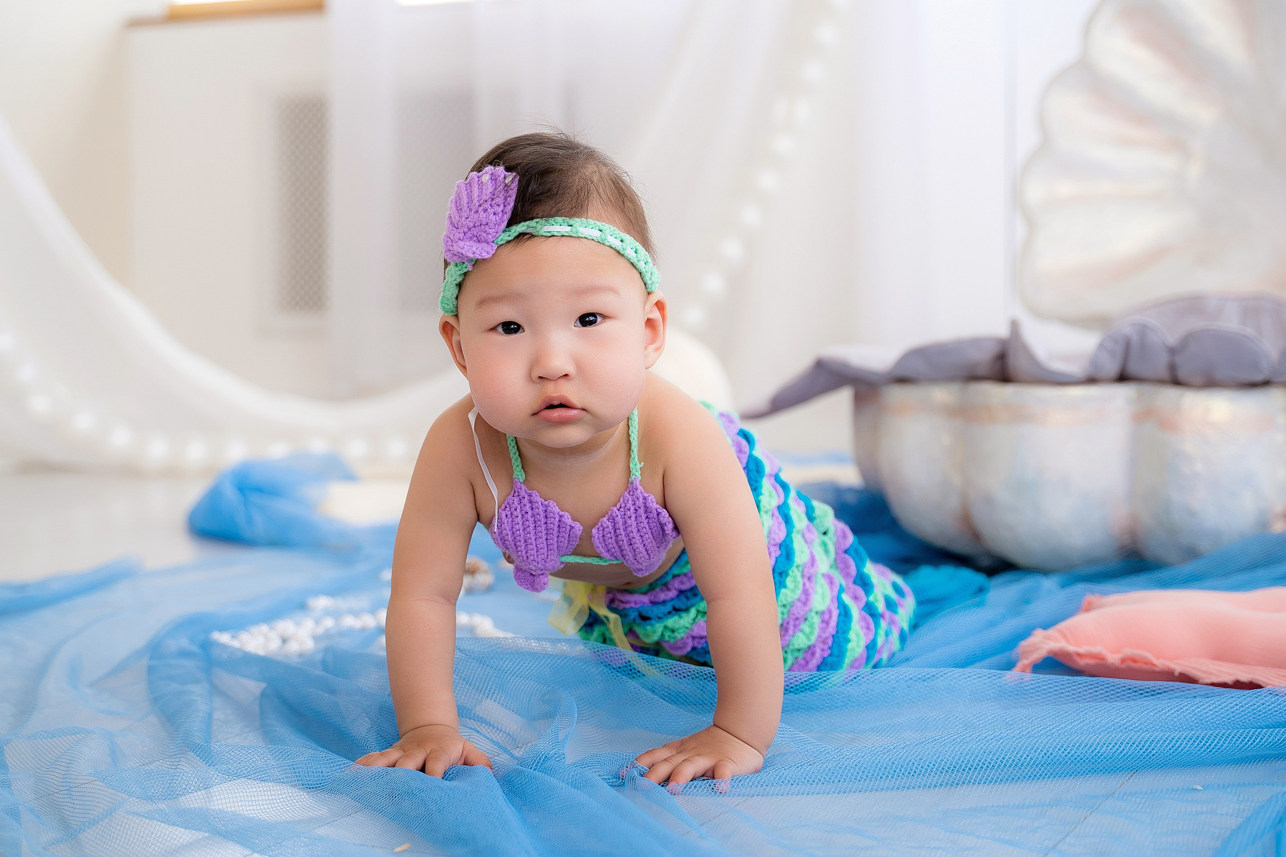 Русалочка. Фотостудия Малина в городе Улан-Удэ. Фотограф Ирина Жарникова