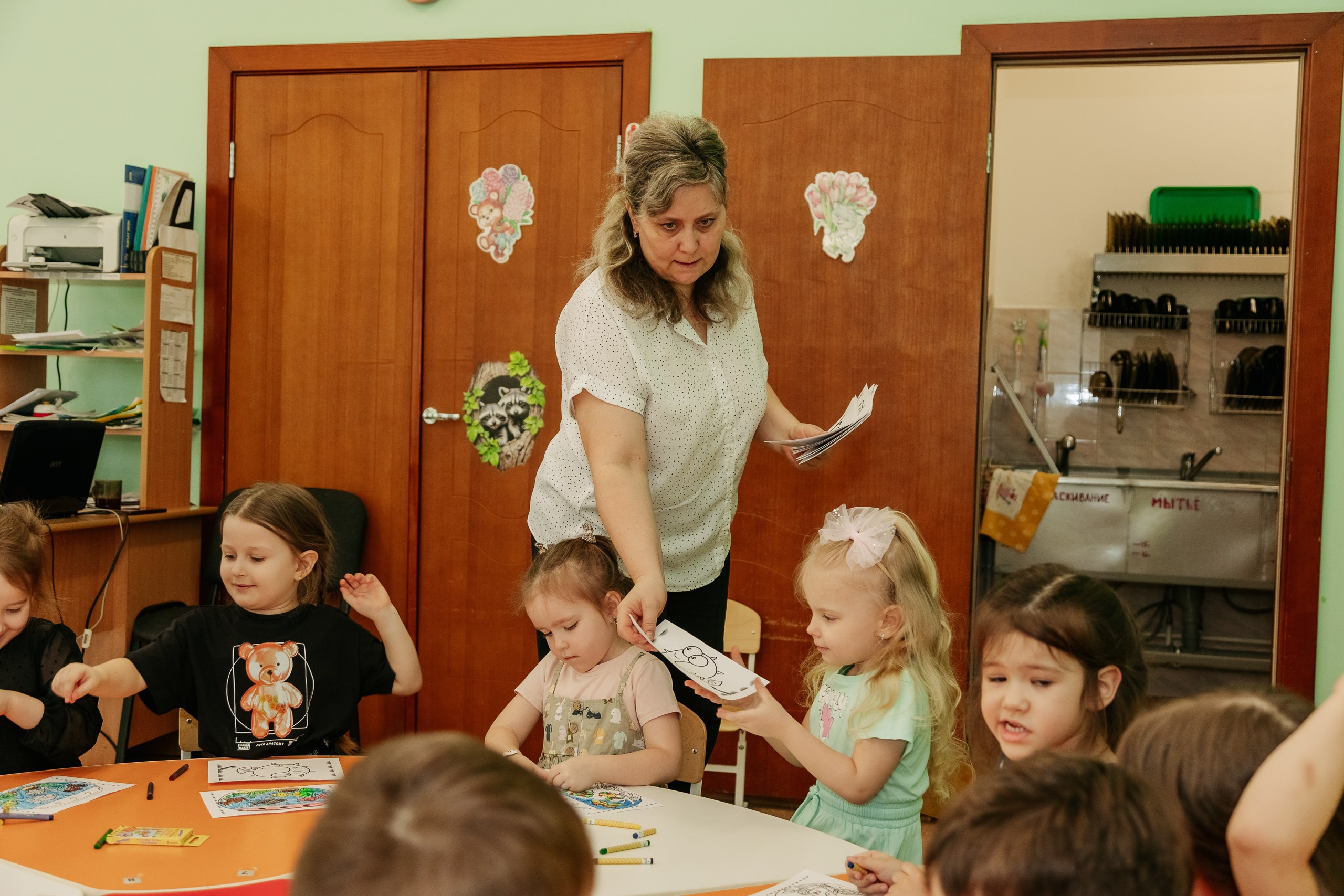 Репортаж в саду (1 день из жизни сада). Фотограф на первый годик, семейный и детский фотограф в Новосибирске